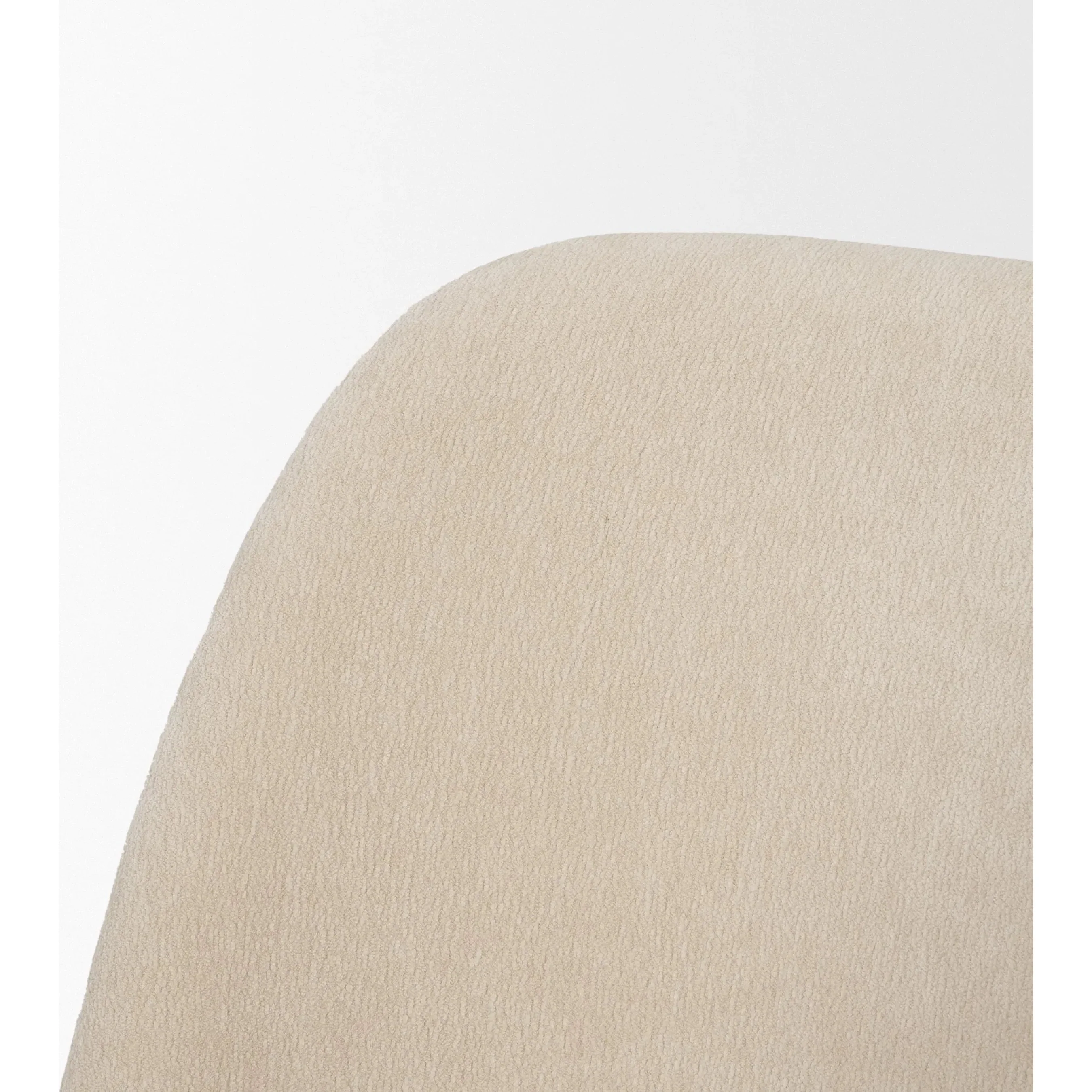 Abbie Curve Fabric Dining Chair (Set of 2) - Image 3