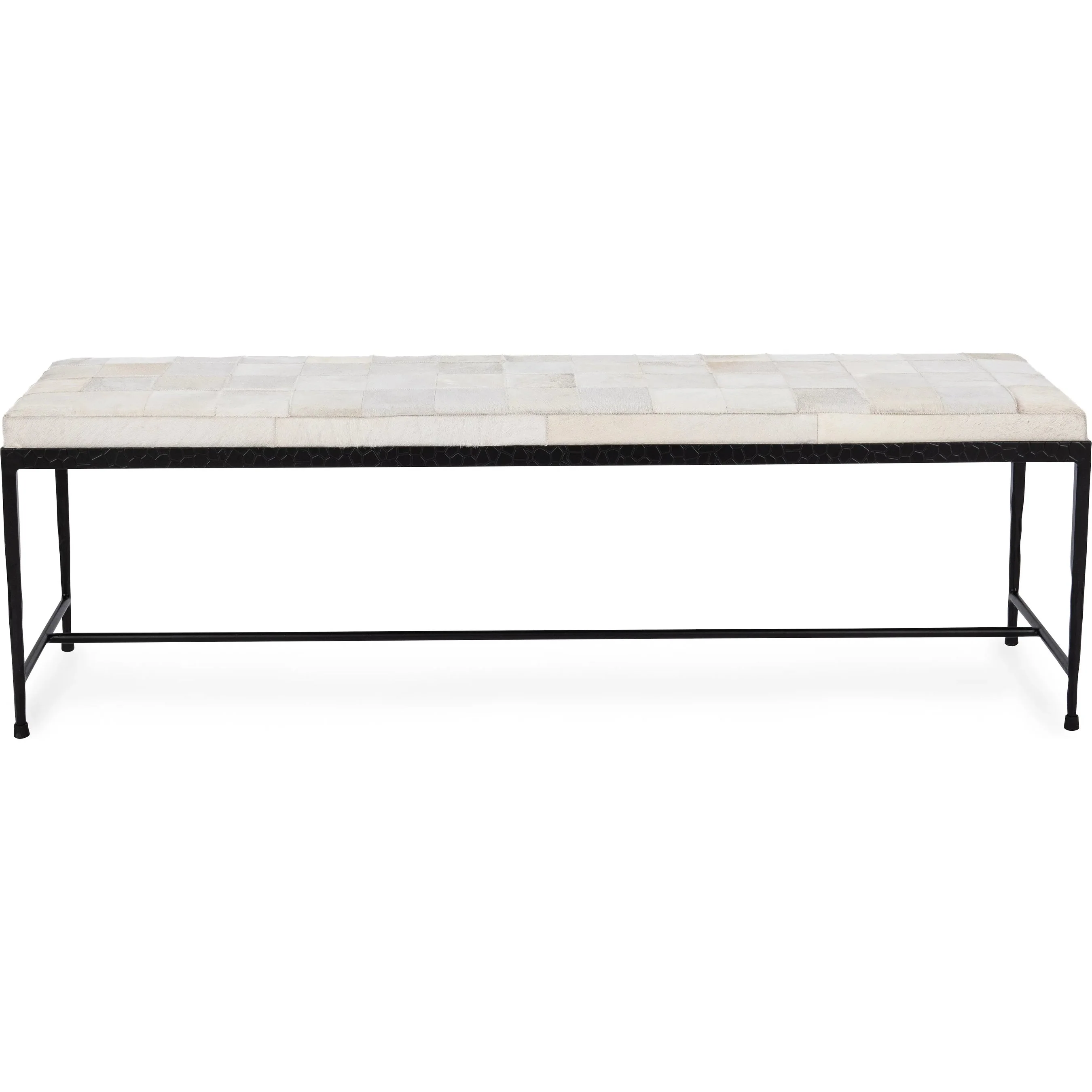 Achen Hair on Hide Bench - Image 14