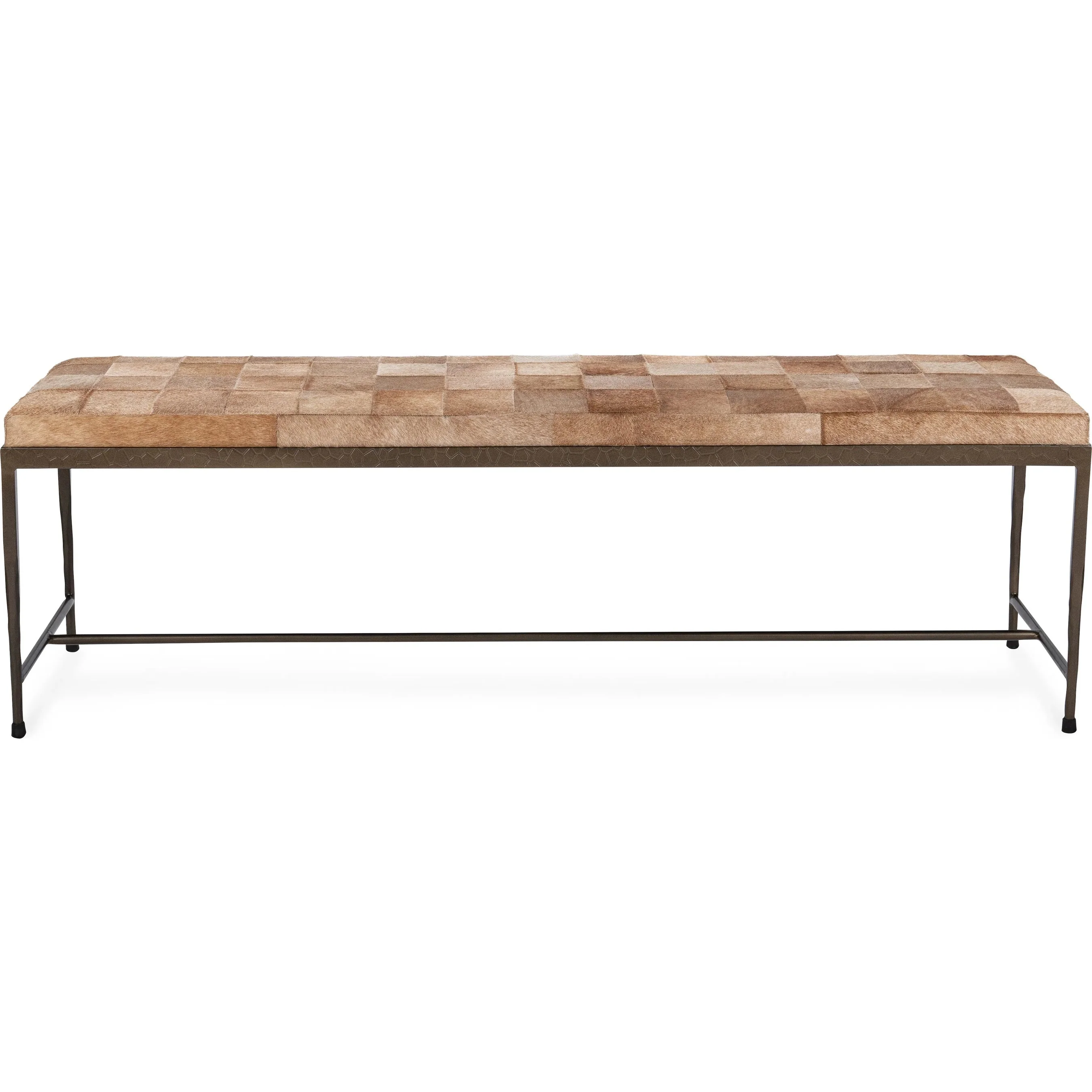 Achen Hair on Hide Bench - Image 17