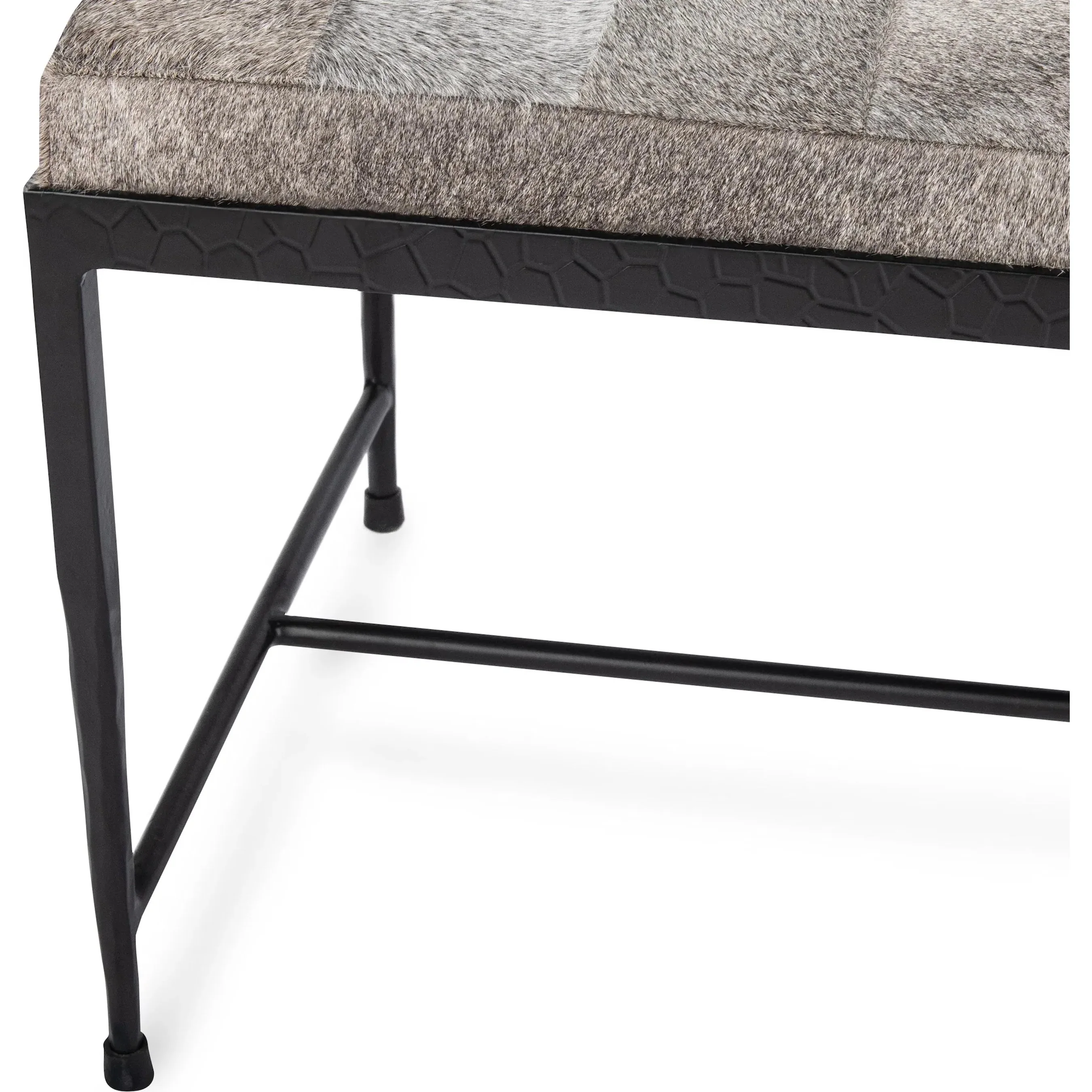 Achen Hair on Hide Bench - Image 30