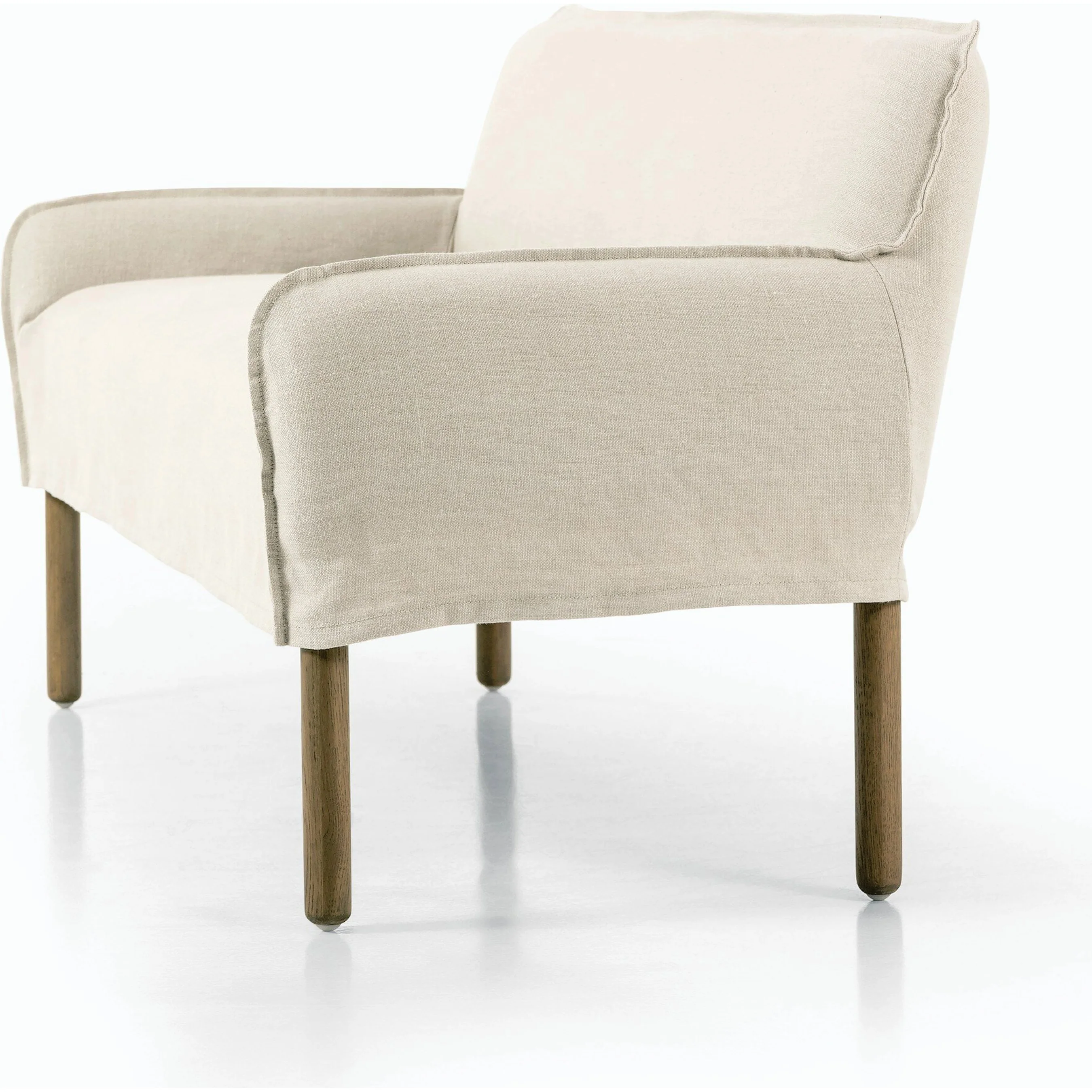 Addington Slipcover Bench - Image 5