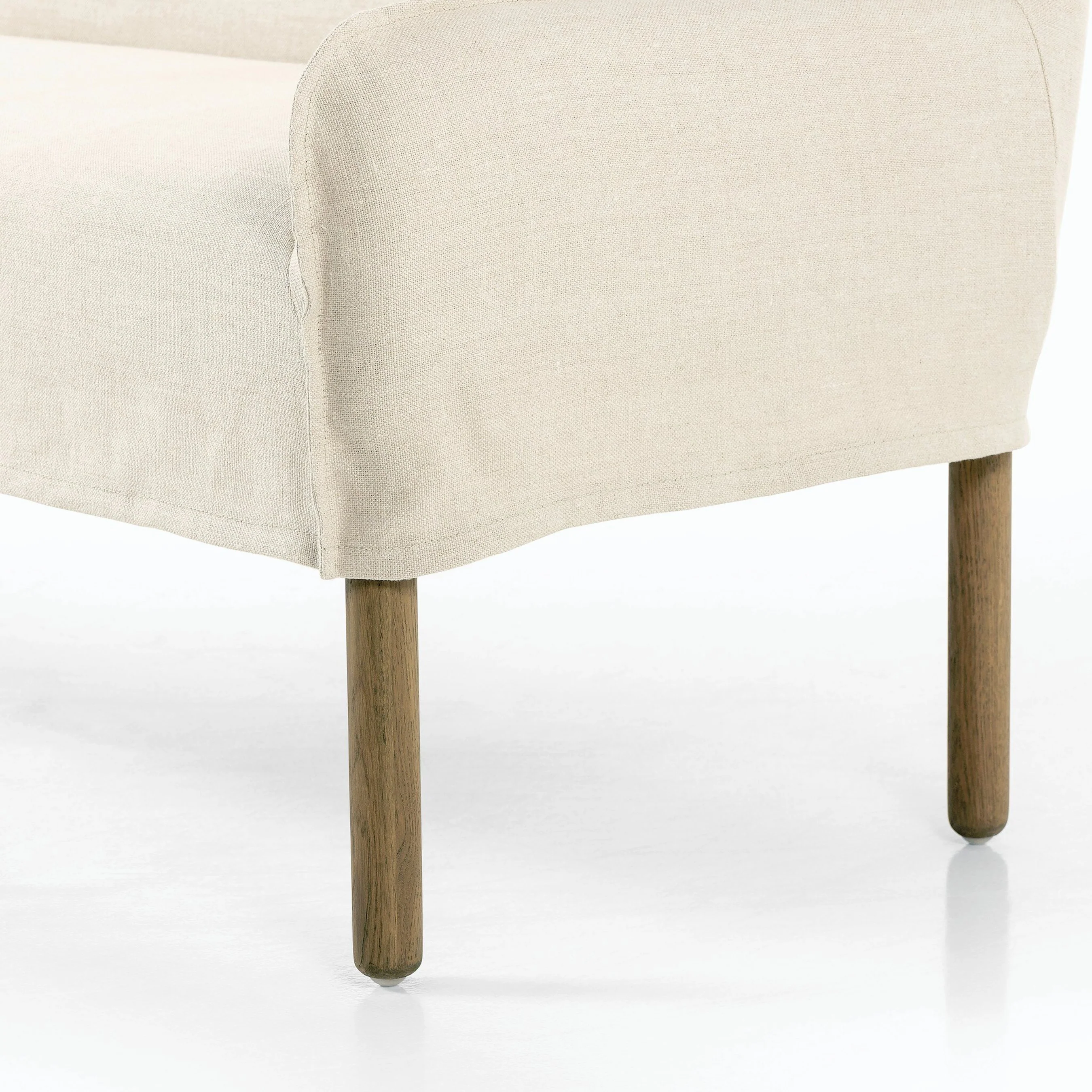 Addington Slipcover Bench - Image 7