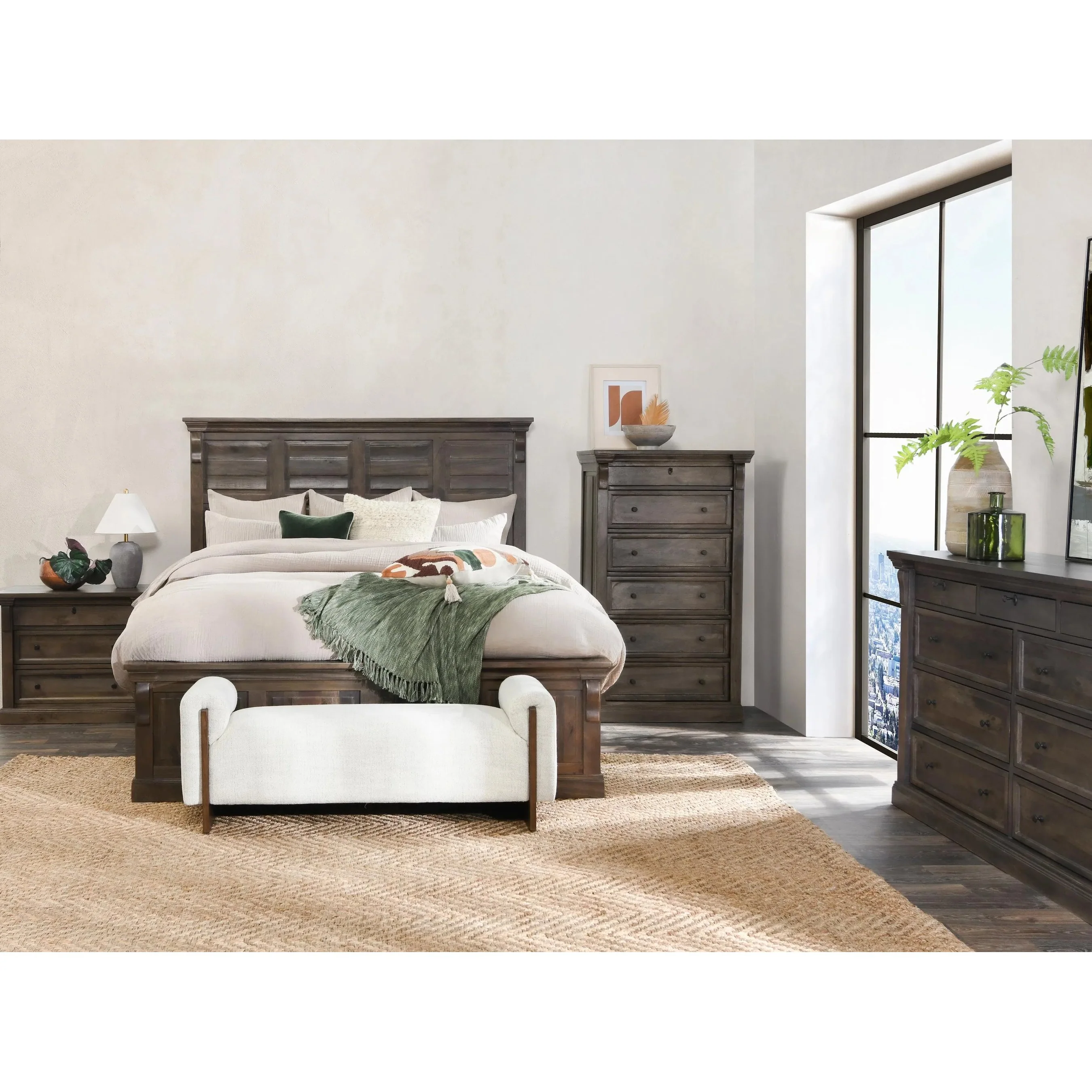 Adelaide 6-Drawer Mango Wood Chest - Image 19