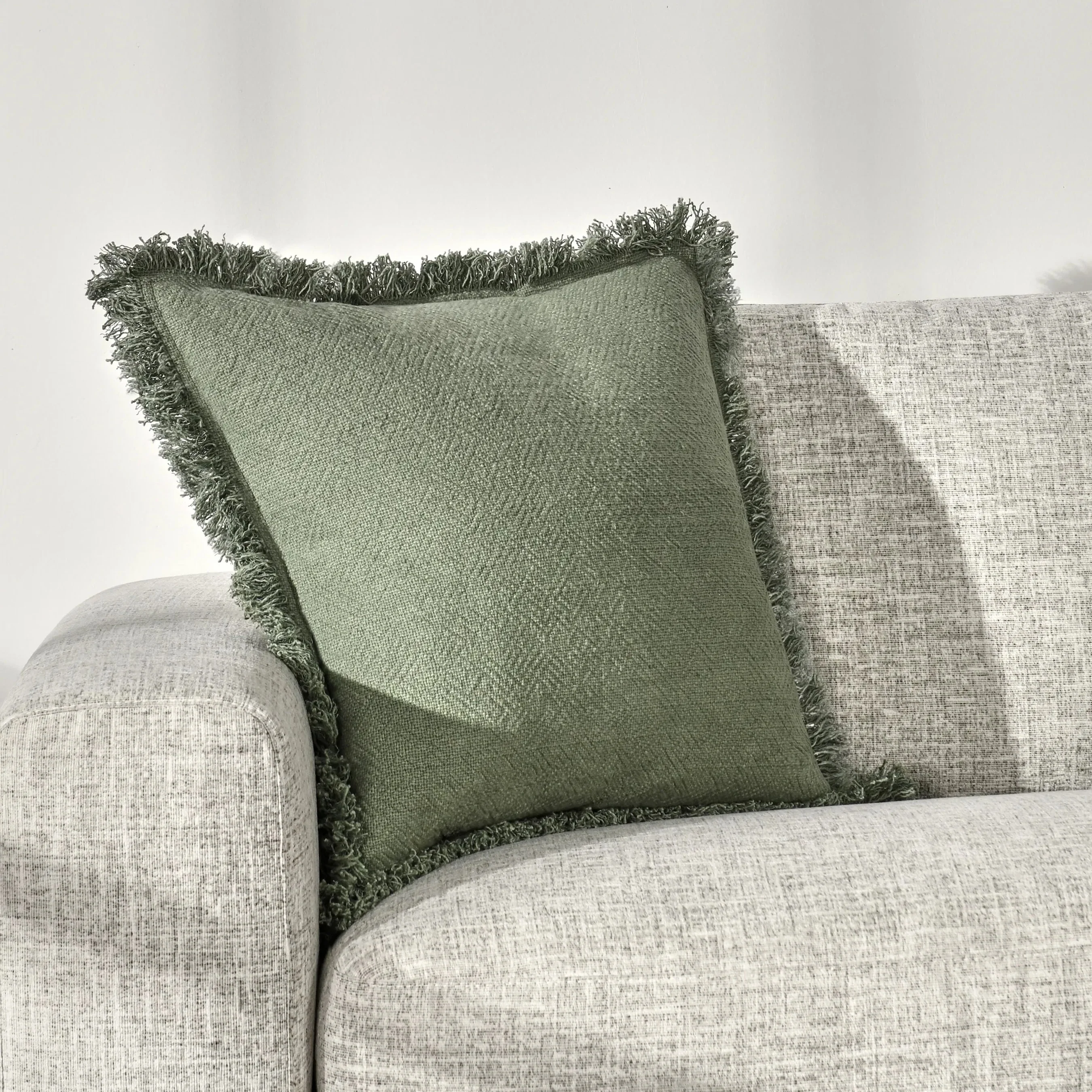 Agatha Linen Blend Fabric Throw Pillow - Image 12
