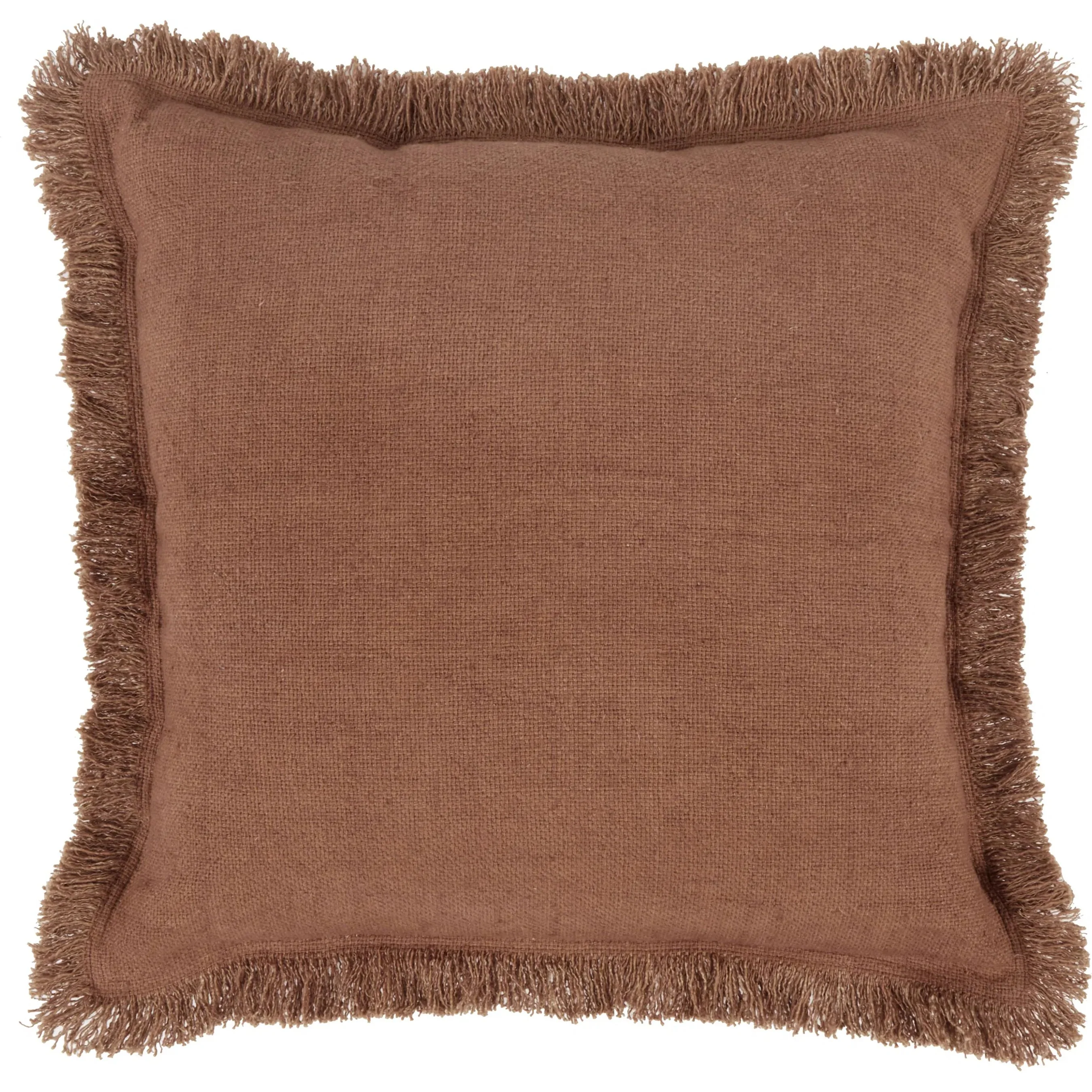 Agatha Linen Blend Fabric Throw Pillow - Image 3