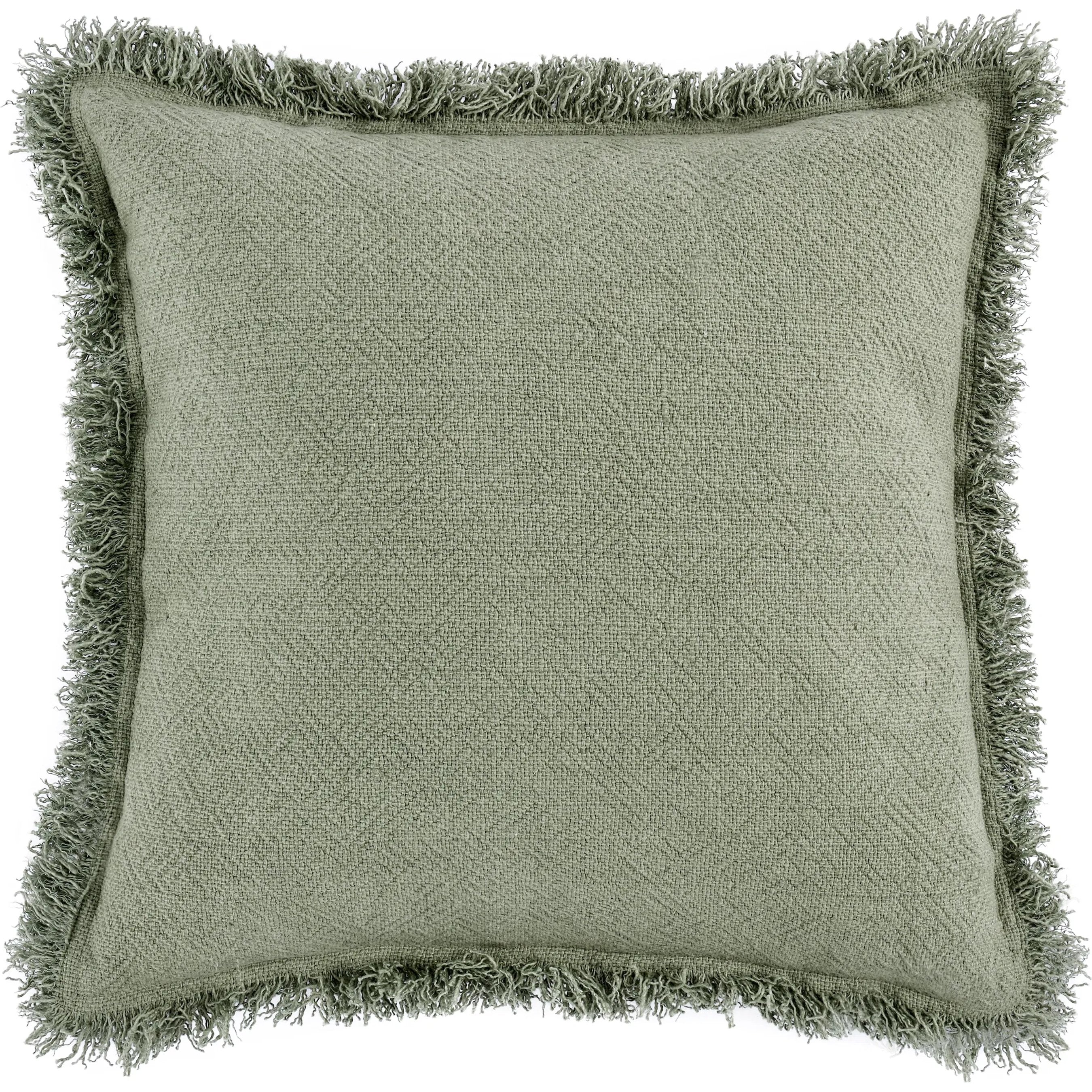 Agatha Linen Blend Fabric Throw Pillow - Image 4