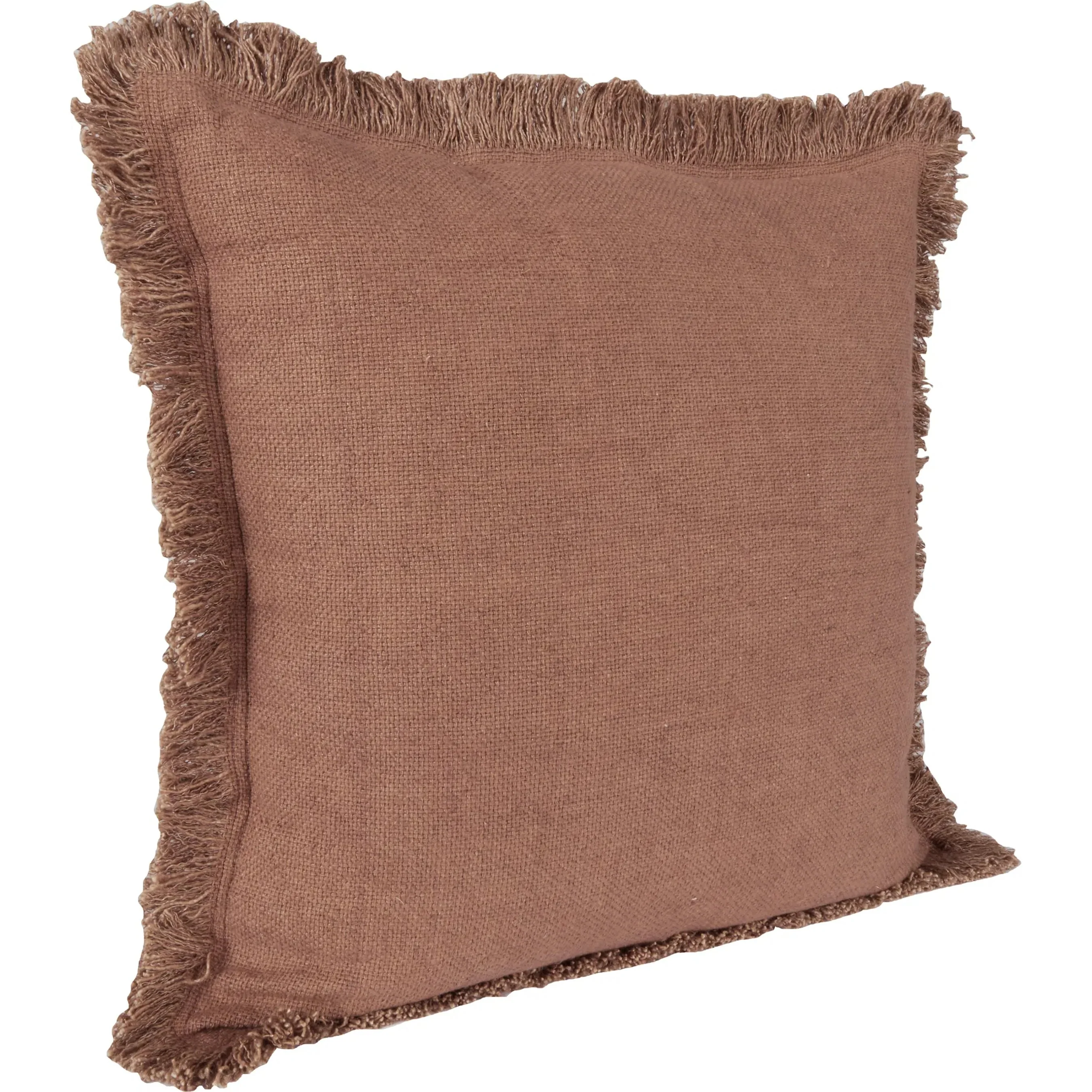 Agatha Linen Blend Fabric Throw Pillow - Image 7