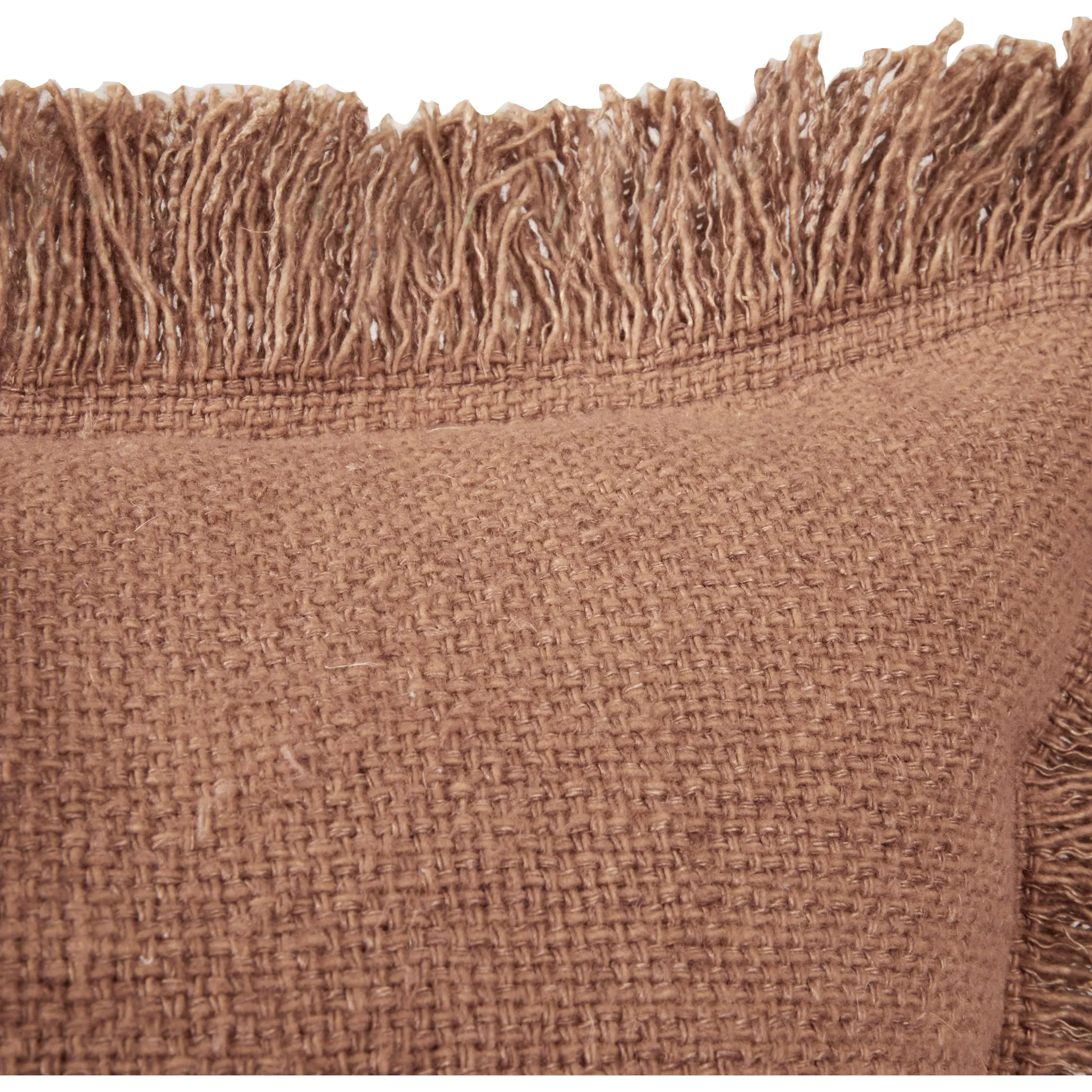 Agatha Linen Blend Fabric Throw Pillow - Image 9
