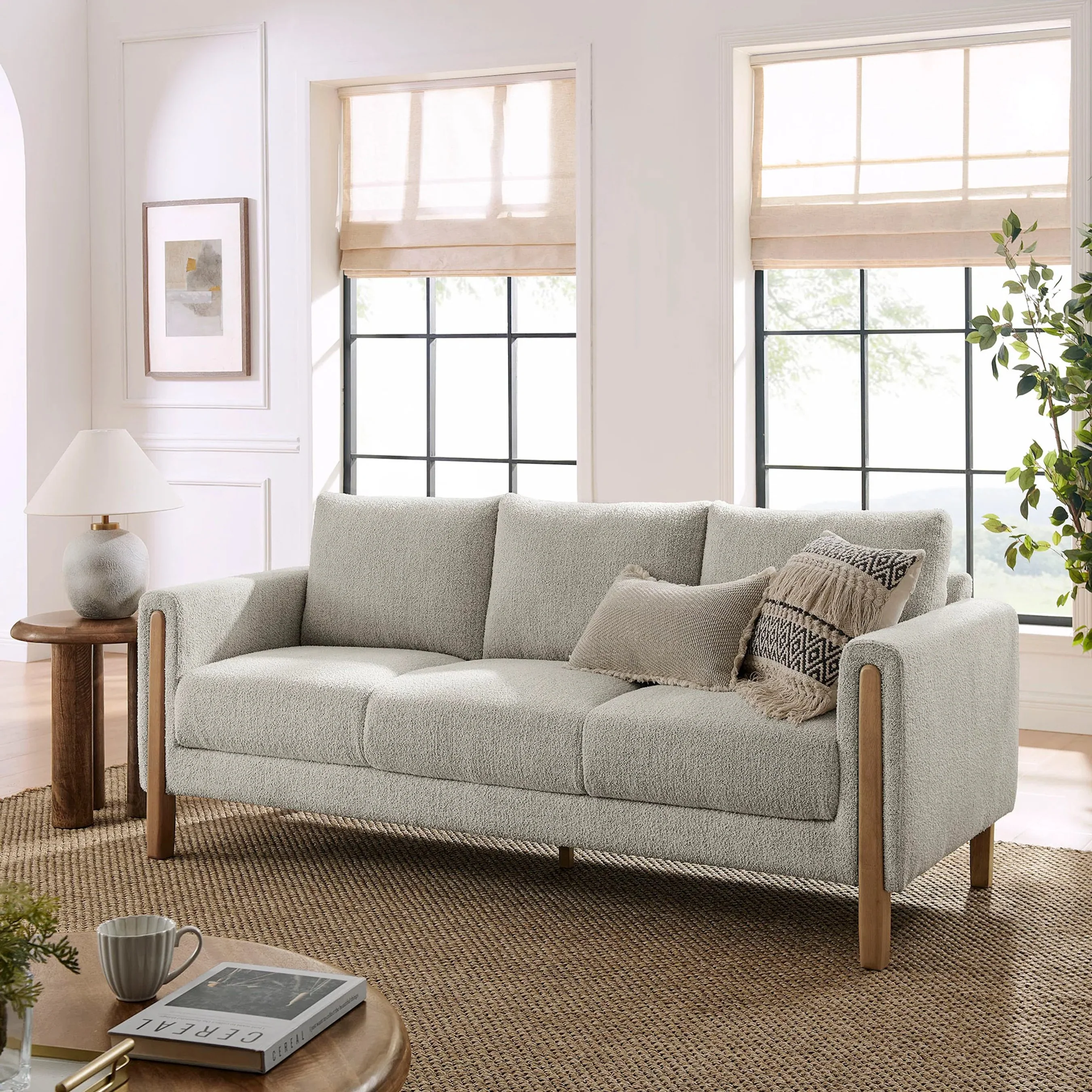 Aibonito Boucle Sofa - Image 8