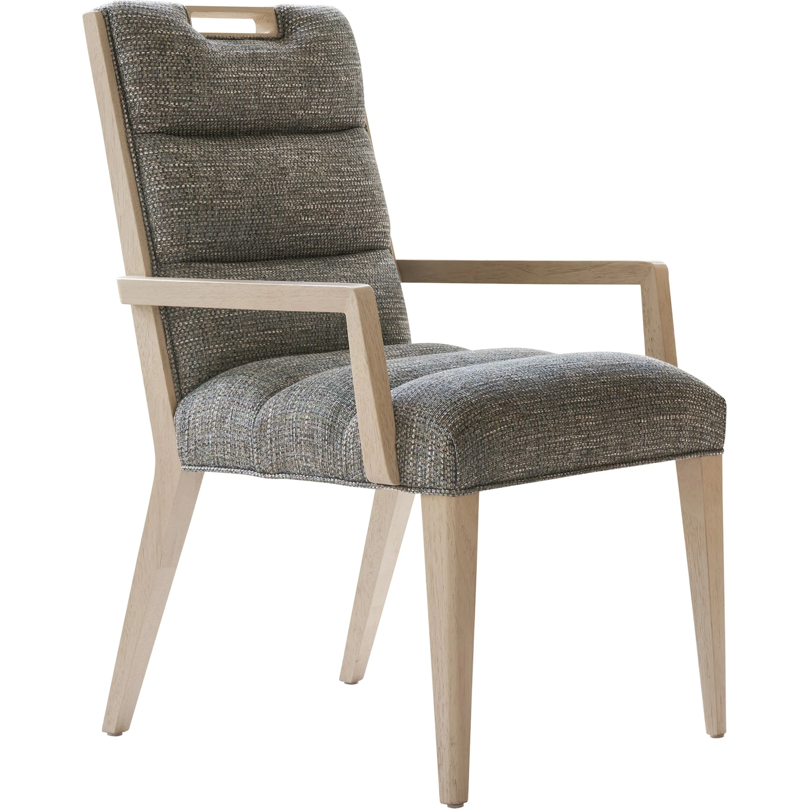 Aiden Channeled Upholstered Arm Chair - Image 3