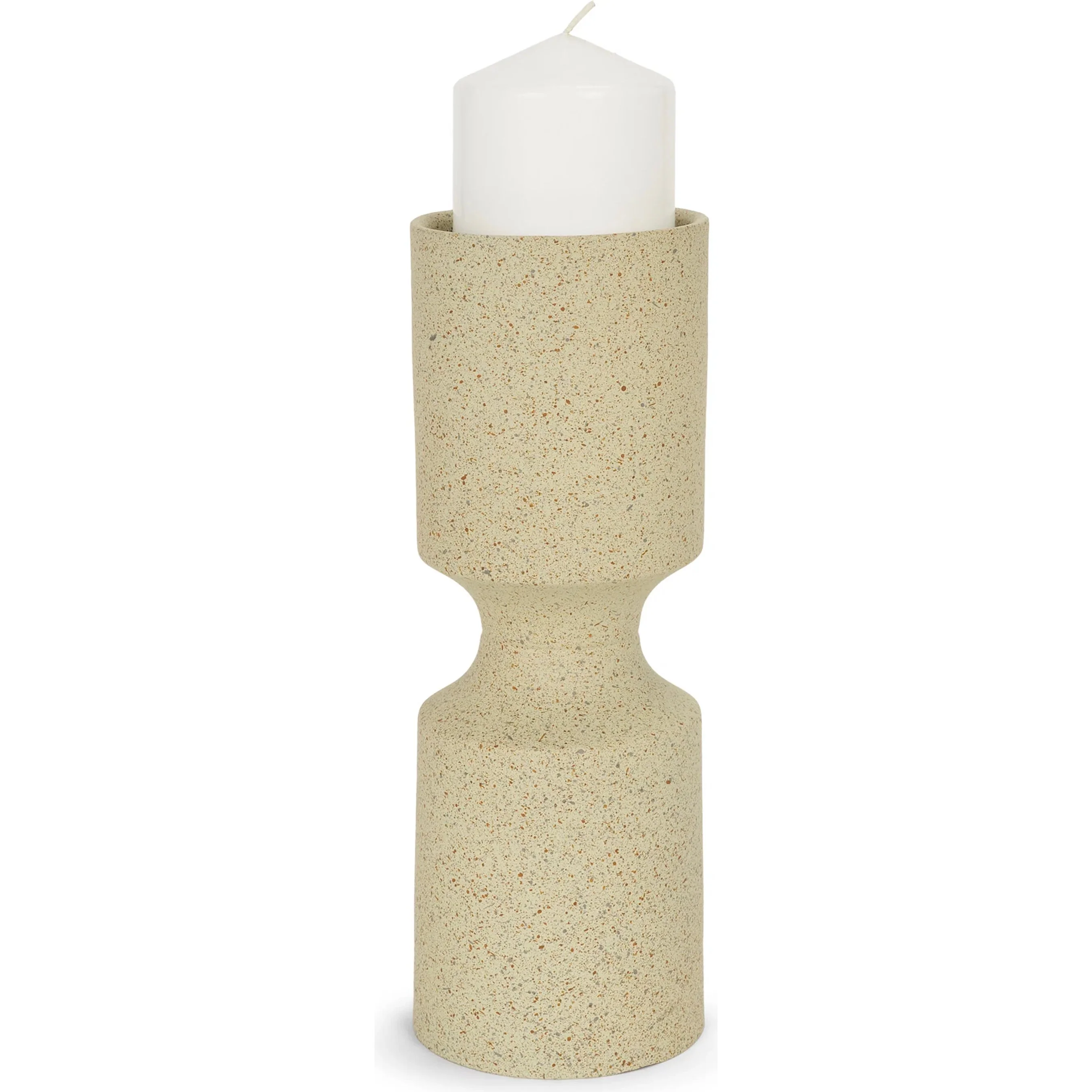 Akira Textured Pillar Candle Holder