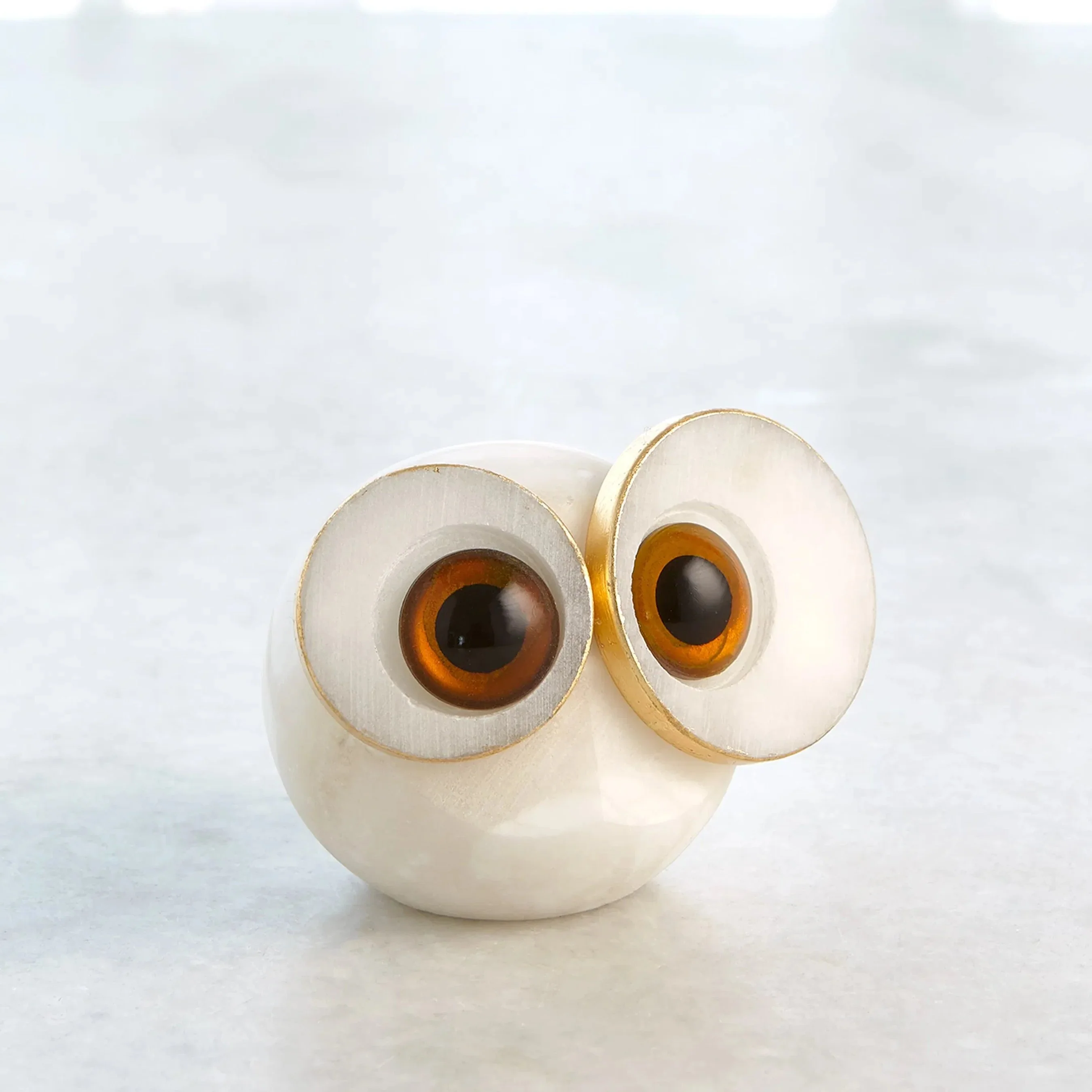 Alabaster Big Eyed Owl - Image 10