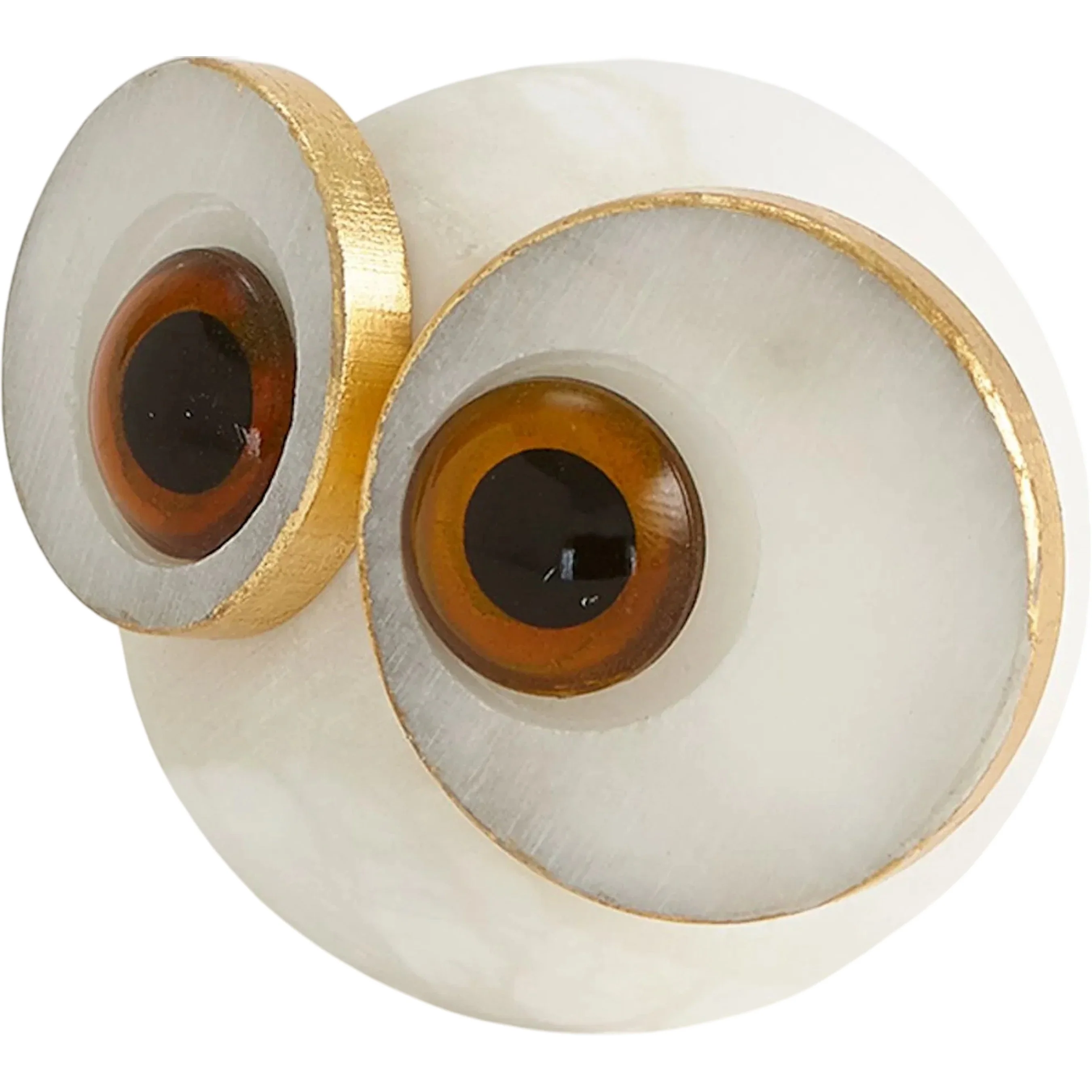 Alabaster Big Eyed Owl - Image 3