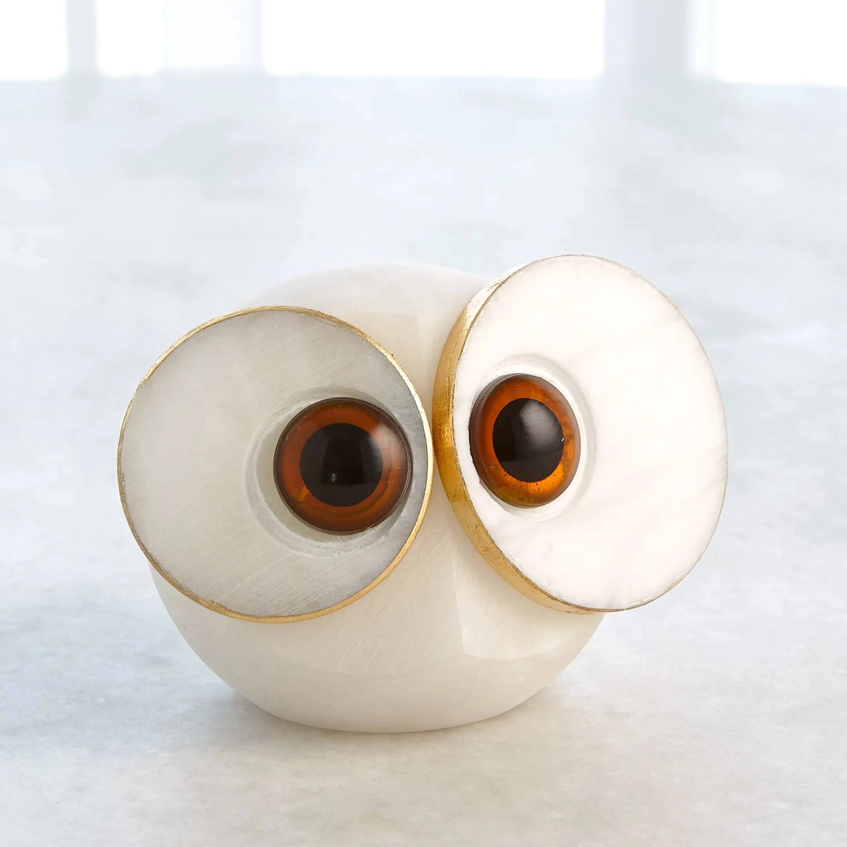 Alabaster Big Eyed Owl - Image 7