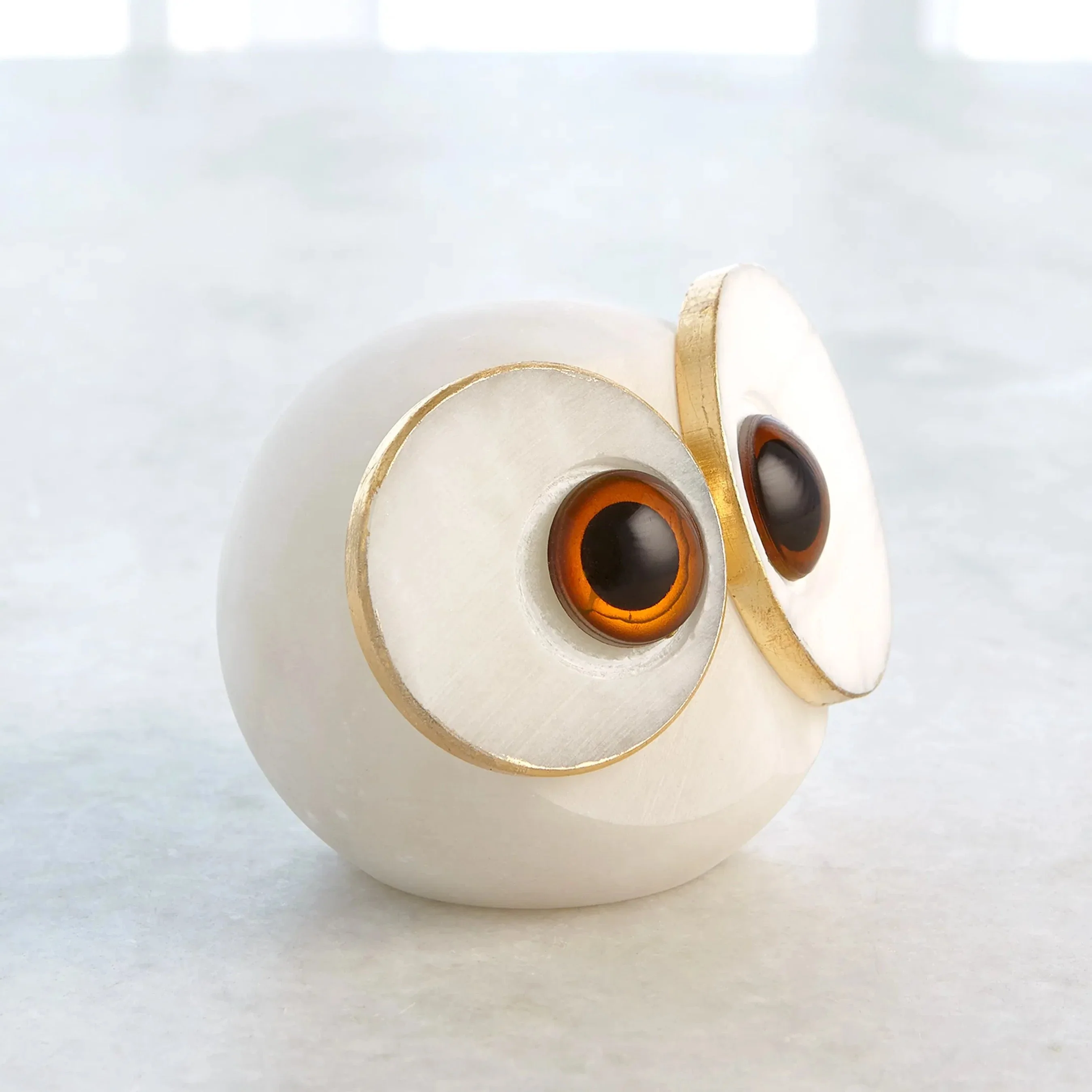 Alabaster Big Eyed Owl - Image 8