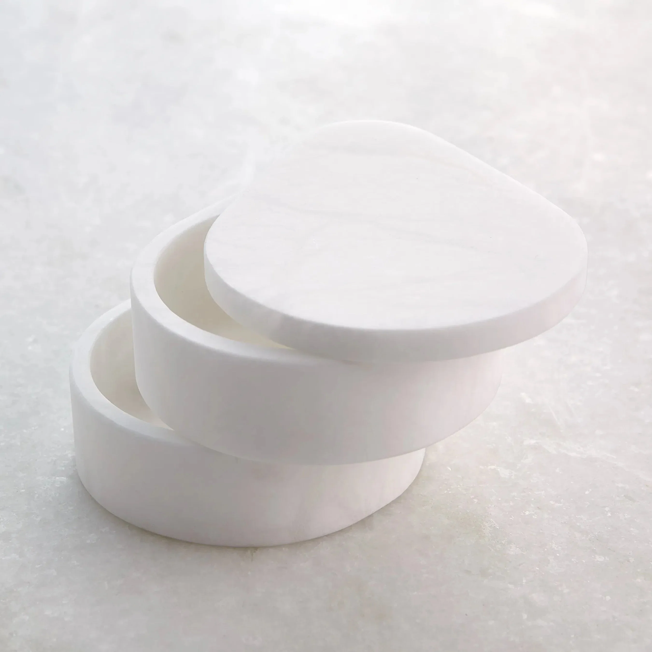 Alabaster Teardrop Double Box - Image 17