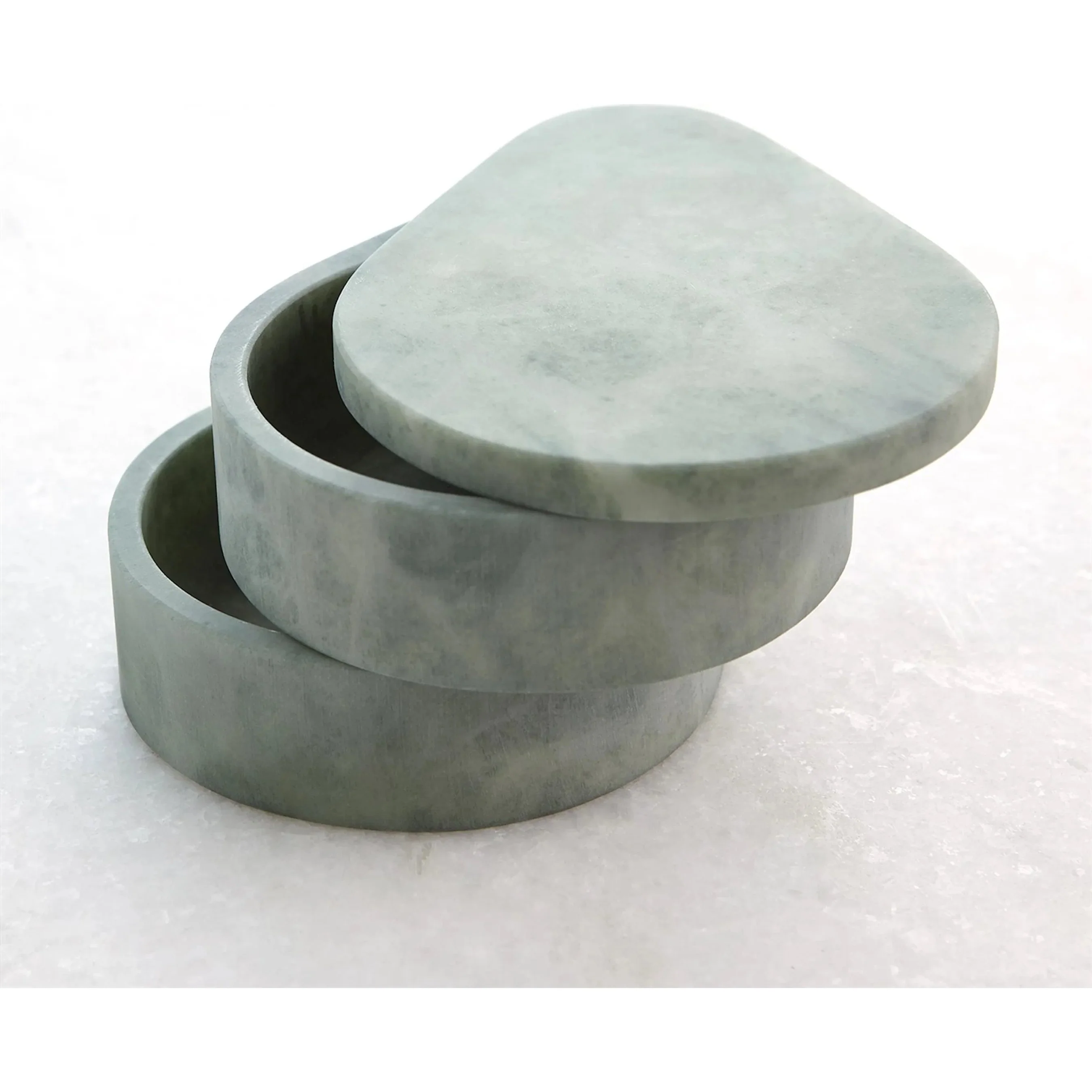 Alabaster Teardrop Double Box - Image 4