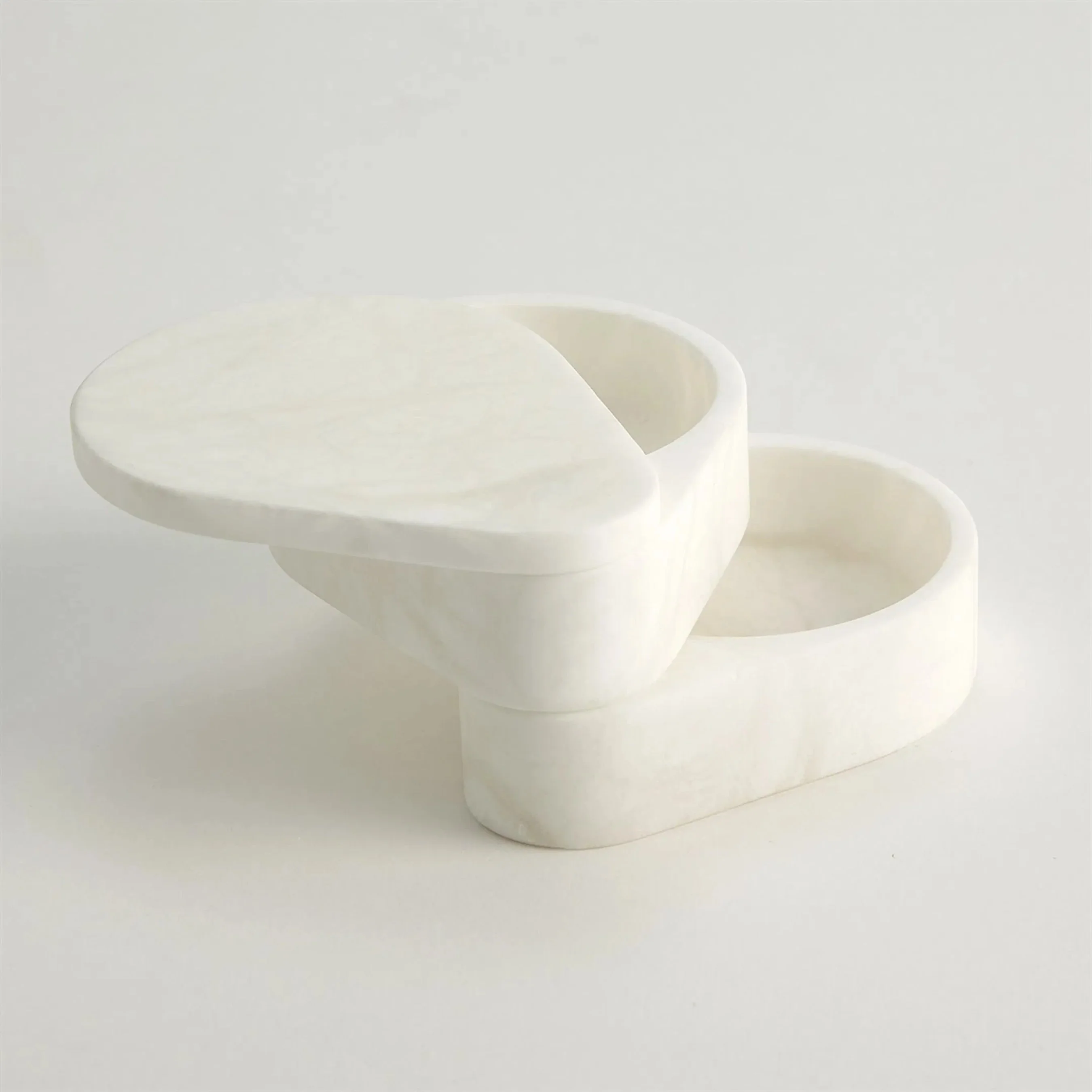 Alabaster Teardrop Double Box - Image 8