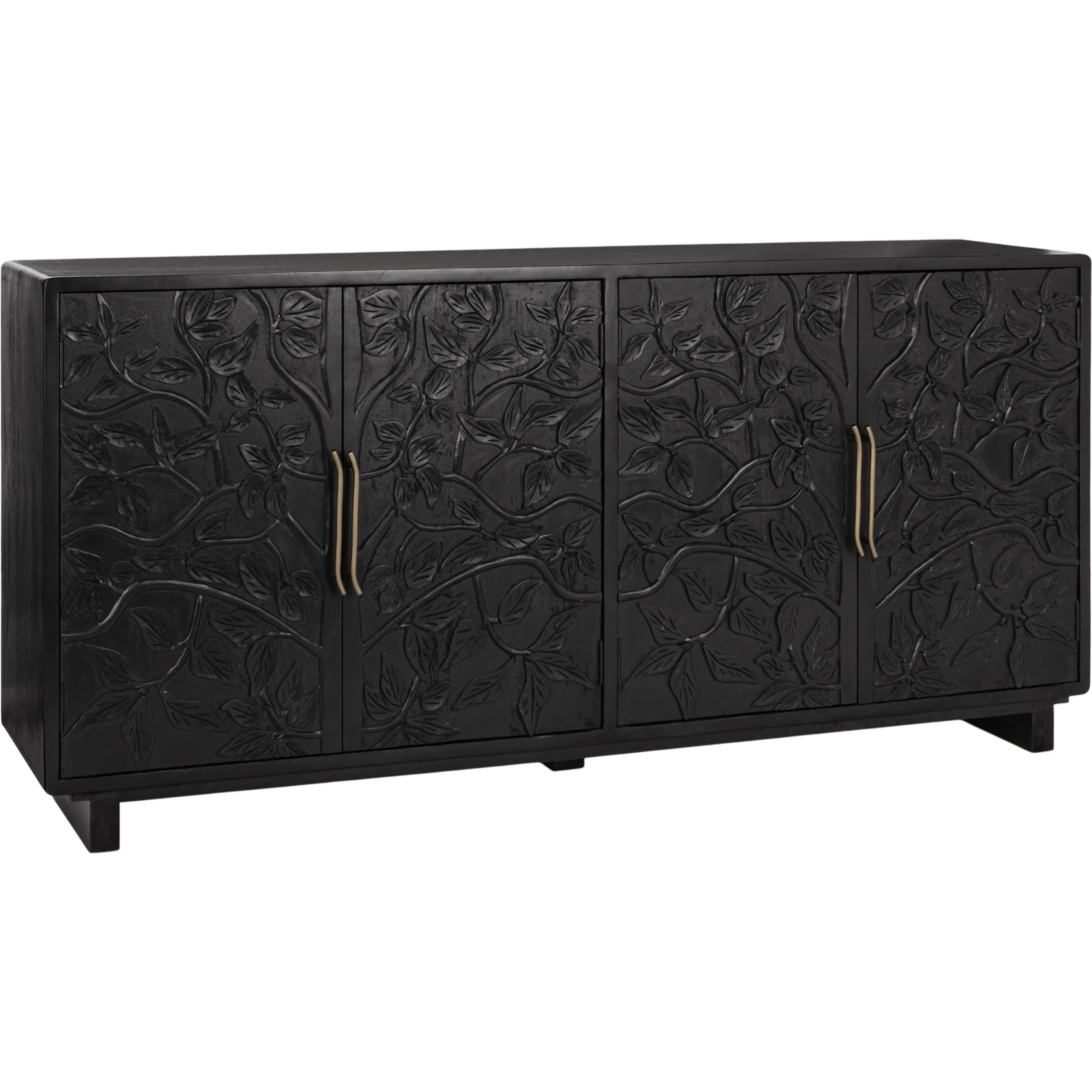 Albero 4-Door Mango Wood Sideboard Buffet - Image 2