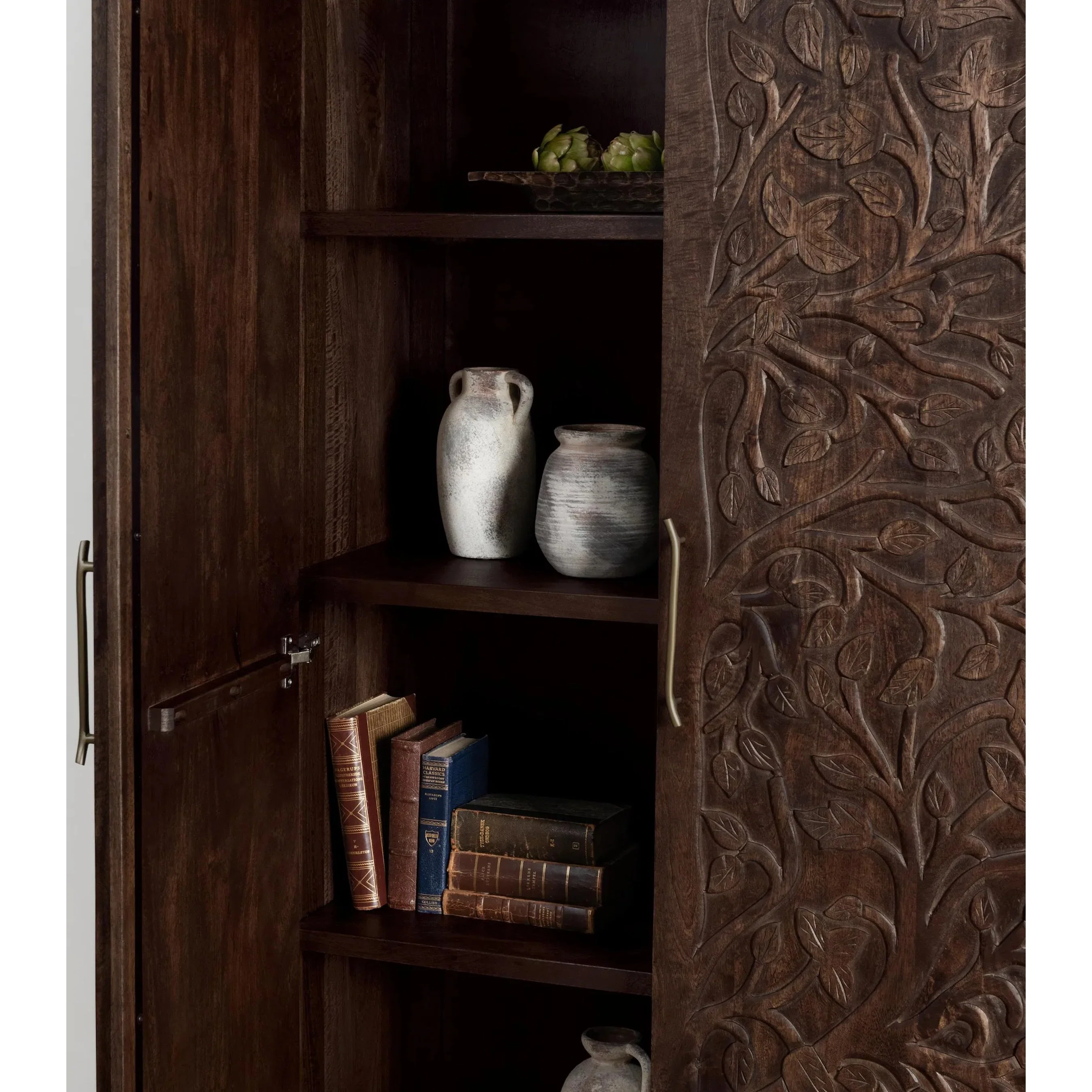 Albero Mango Wood Cabinet - Image 11