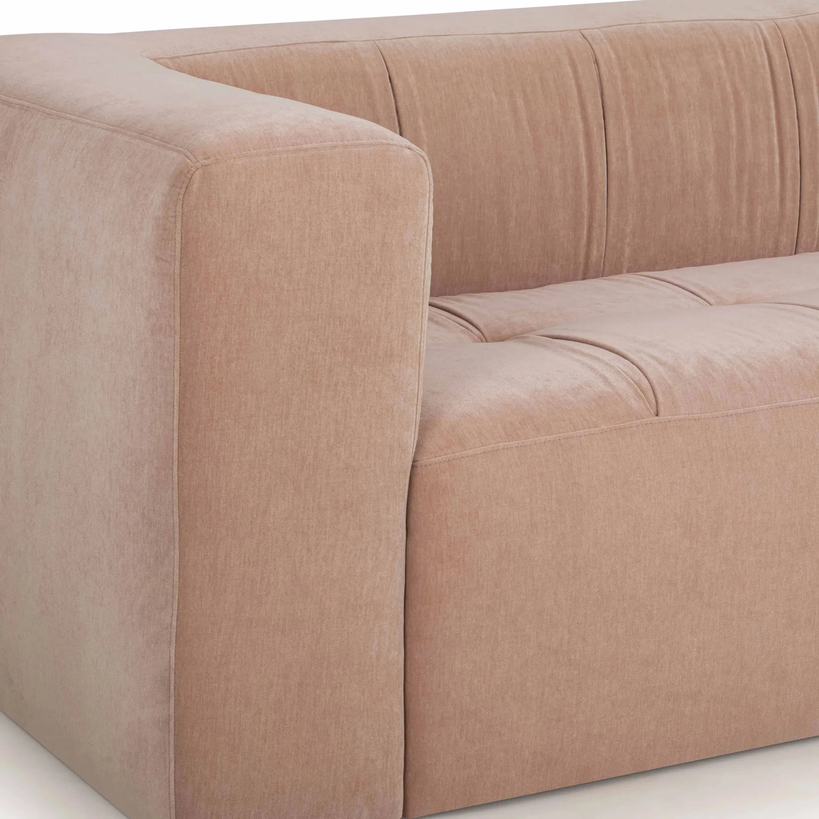 Alder Upcycled Chenille Sofa - Image 4