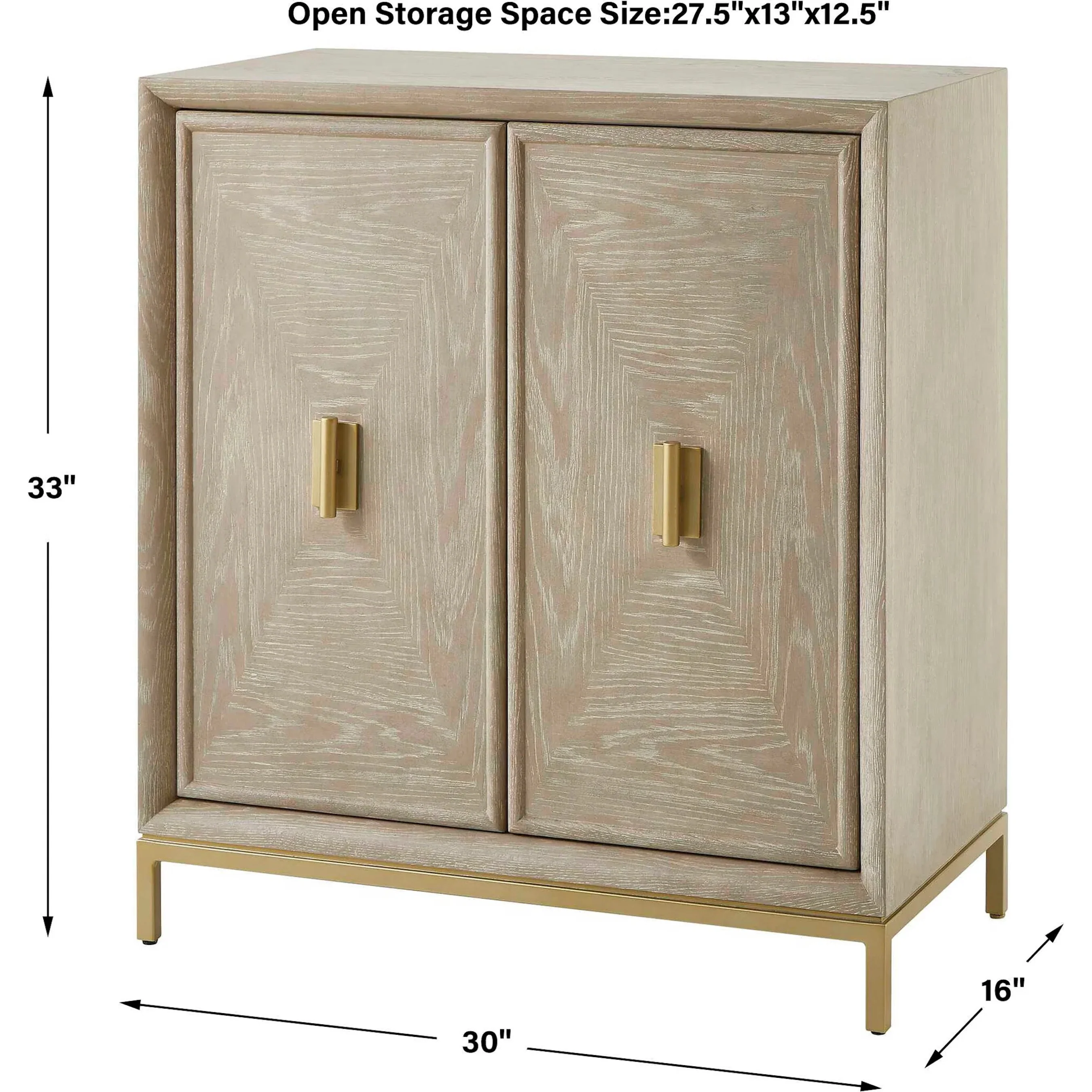 Alessia 2 Door Cabinet - Image 6