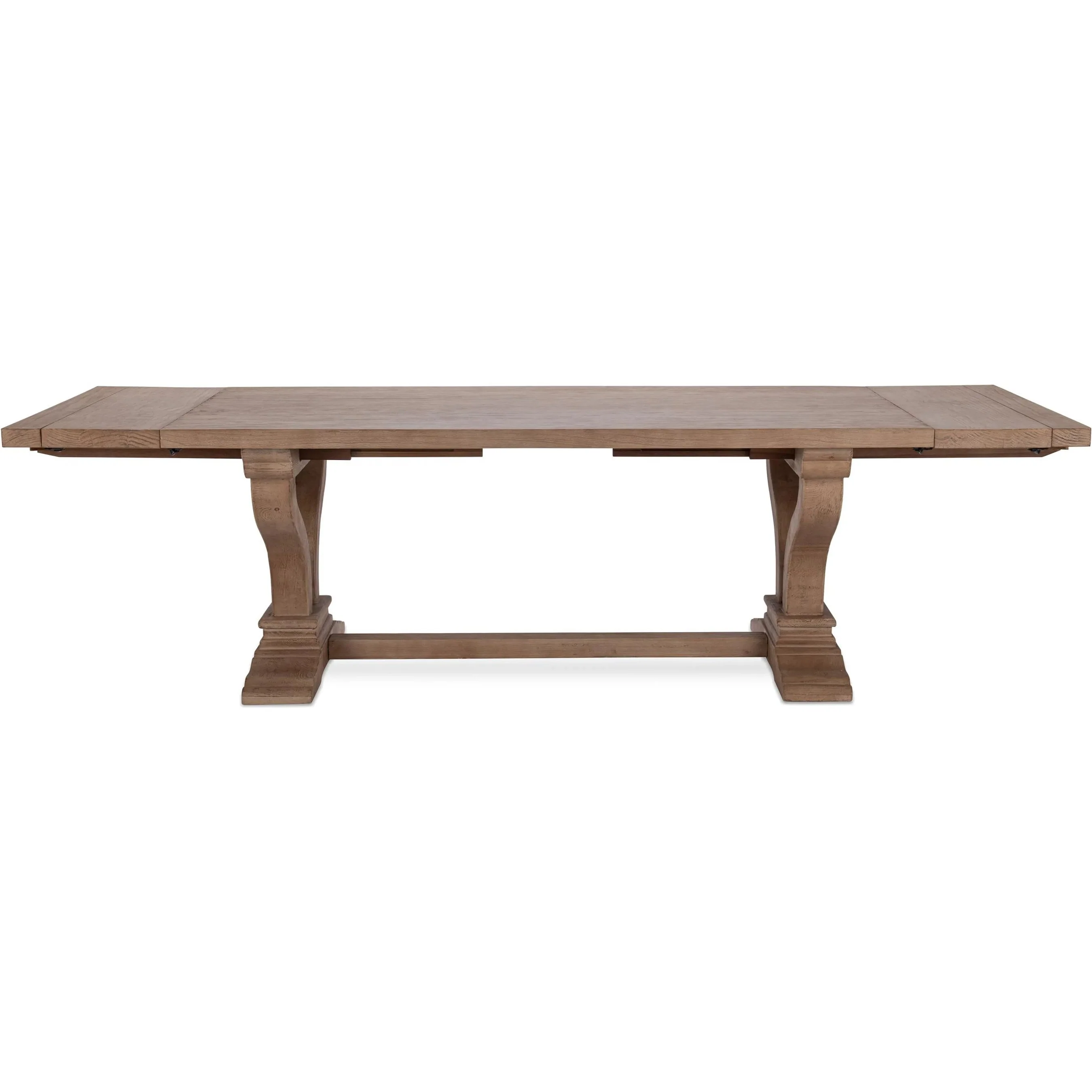 Alexander Extendable Reclaimed Pine Dining Table - Image 3