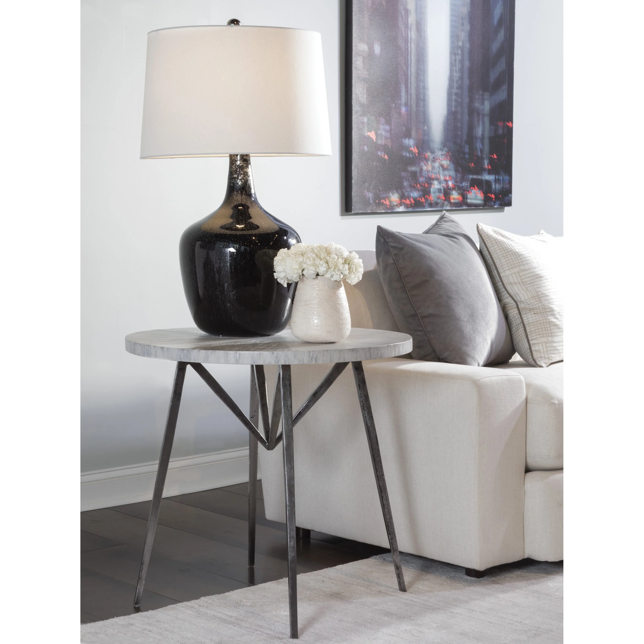 Alfie Round End Table - Image 3