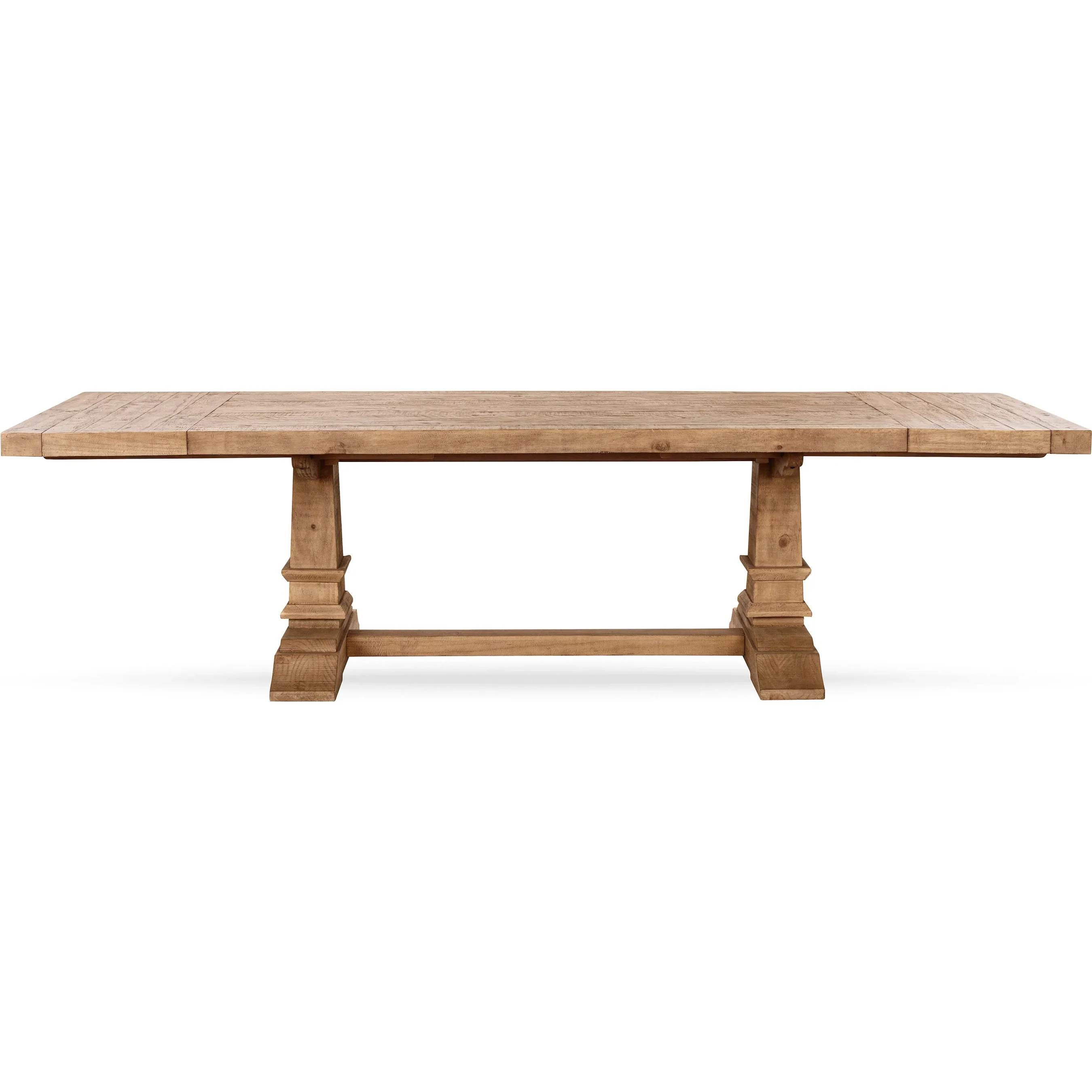 Allegra Reclaimed Pine Wood Dining Table - Image 9