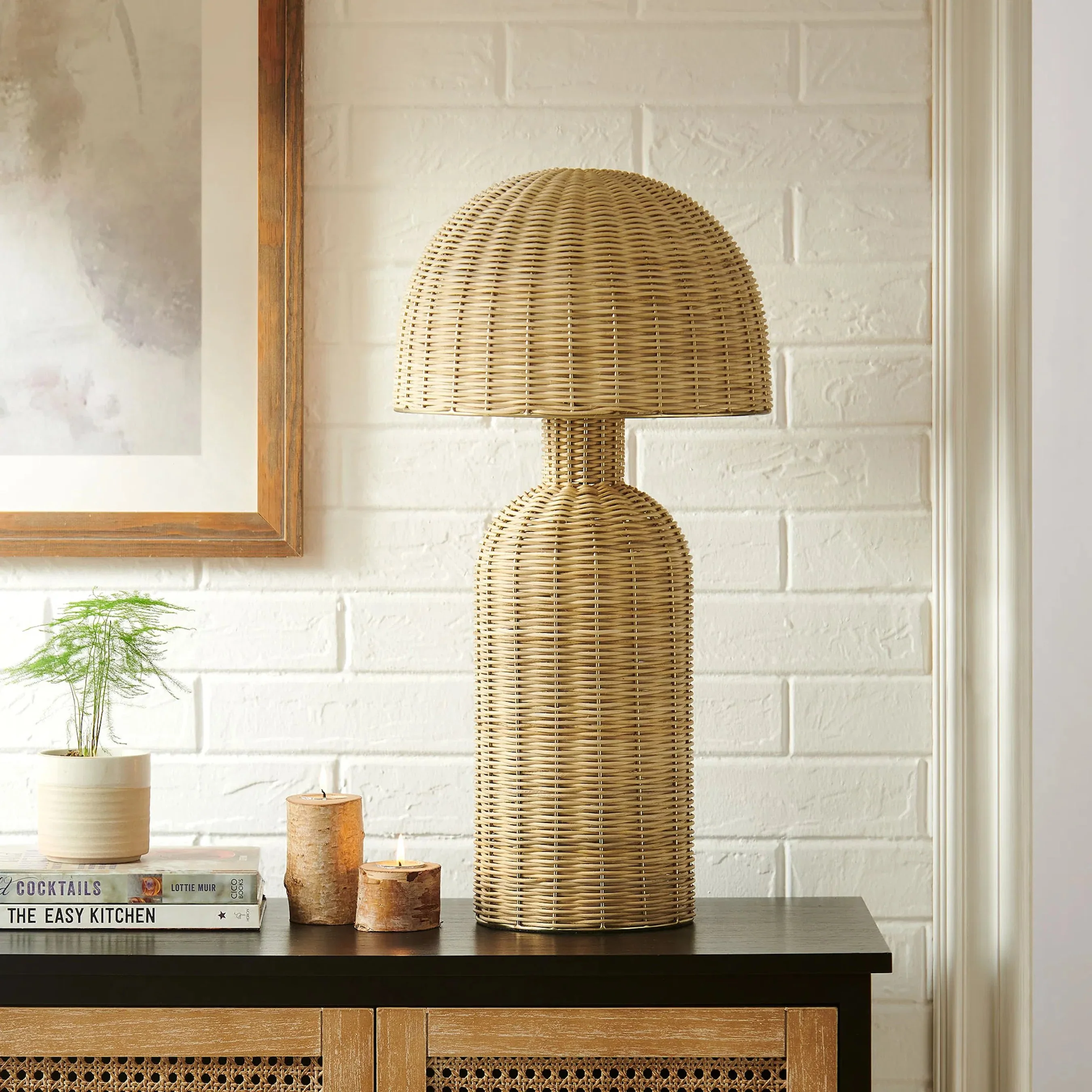 Allison Rattan Table Lamp - Image 8