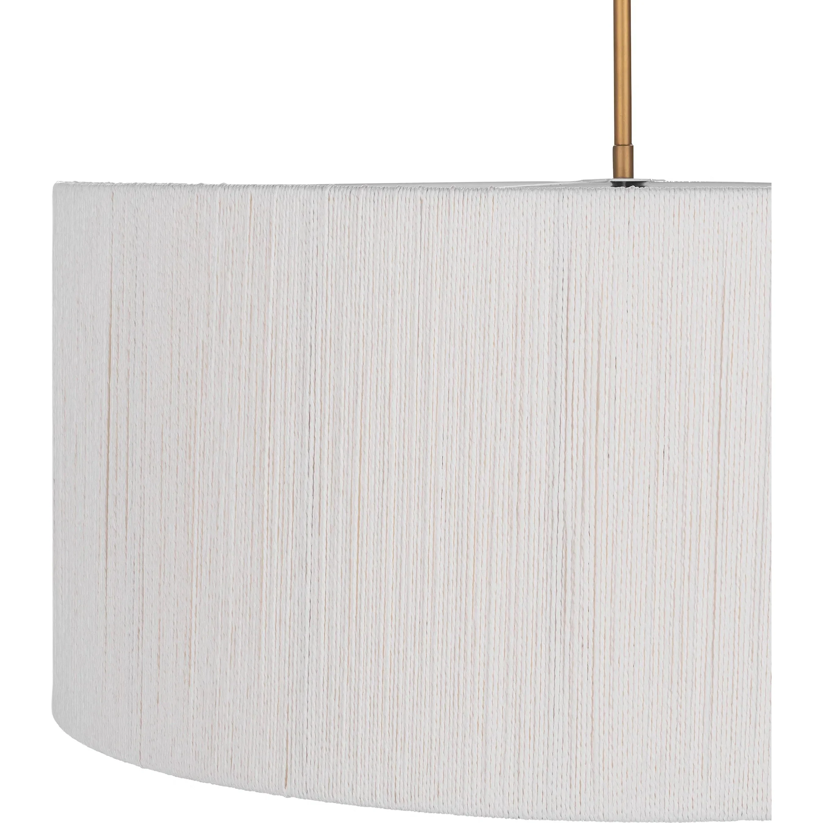 Allyn Rattan Chandelier - Image 6