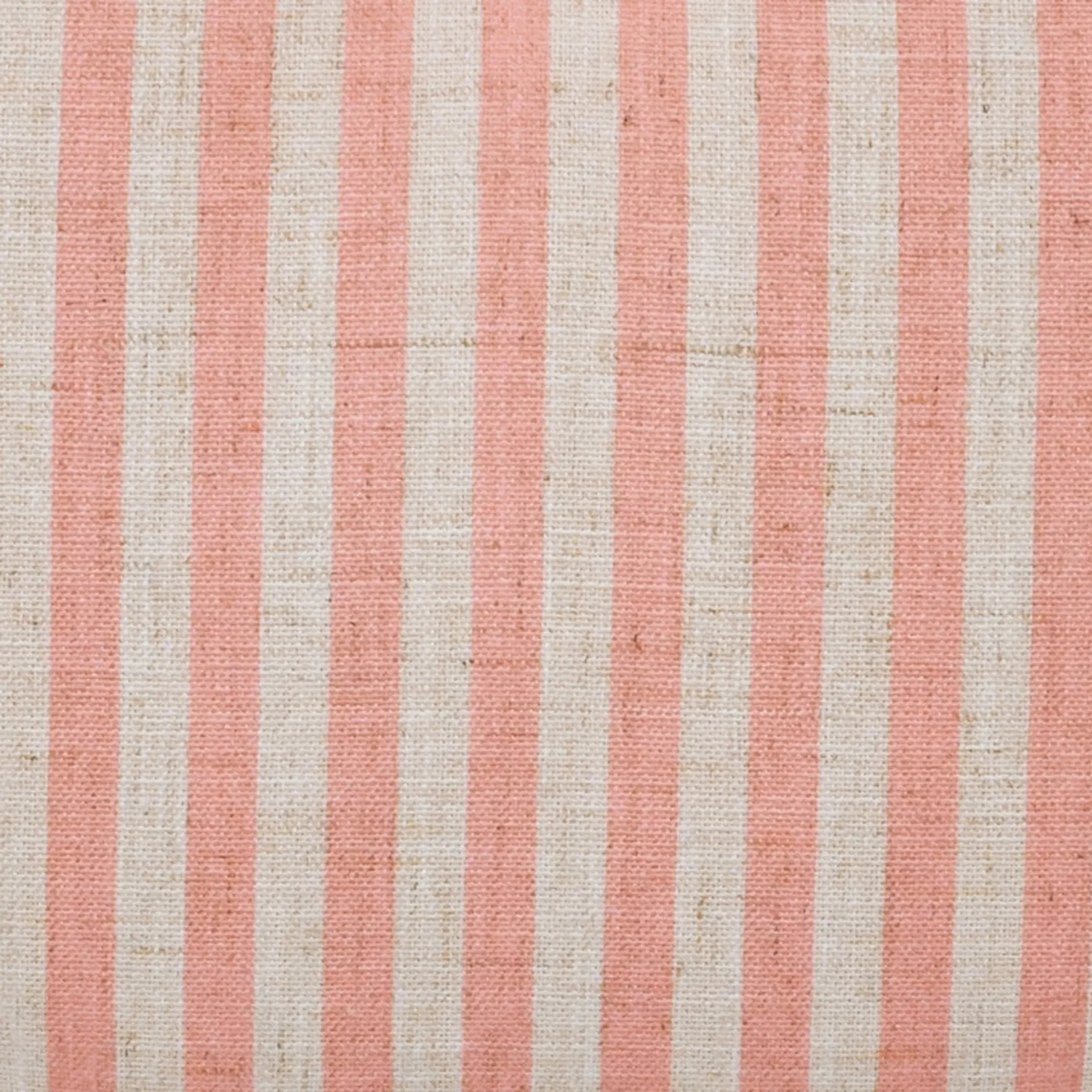 Alyssa Striped Linen Rolling Desk Chair - Image 4