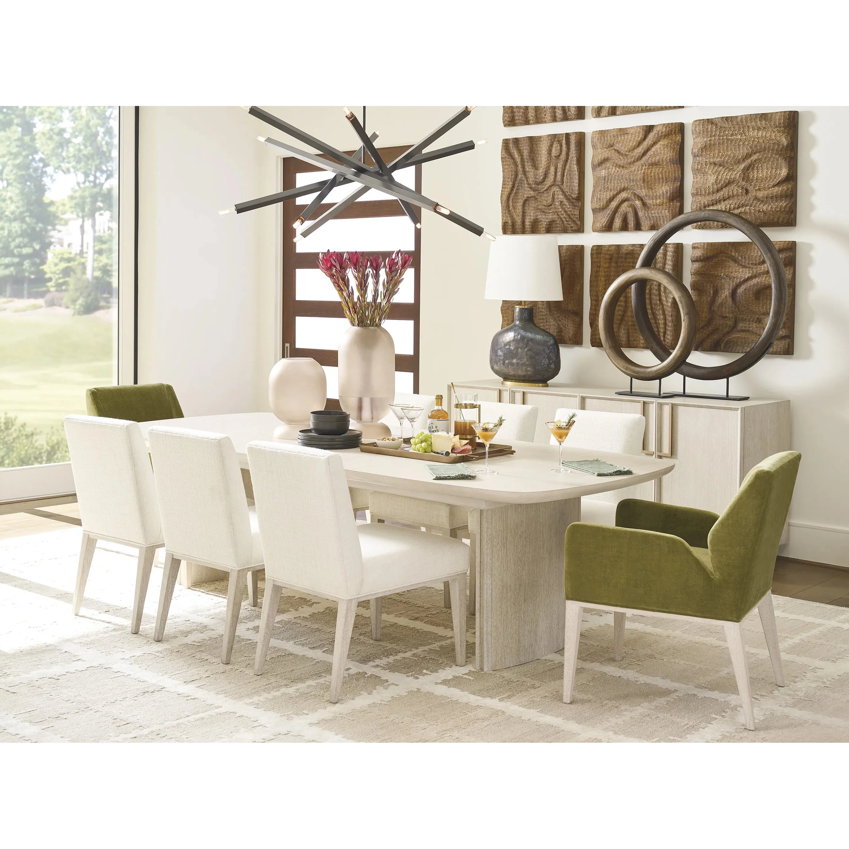 Amador Double Pedestal Dining Table - Image 10