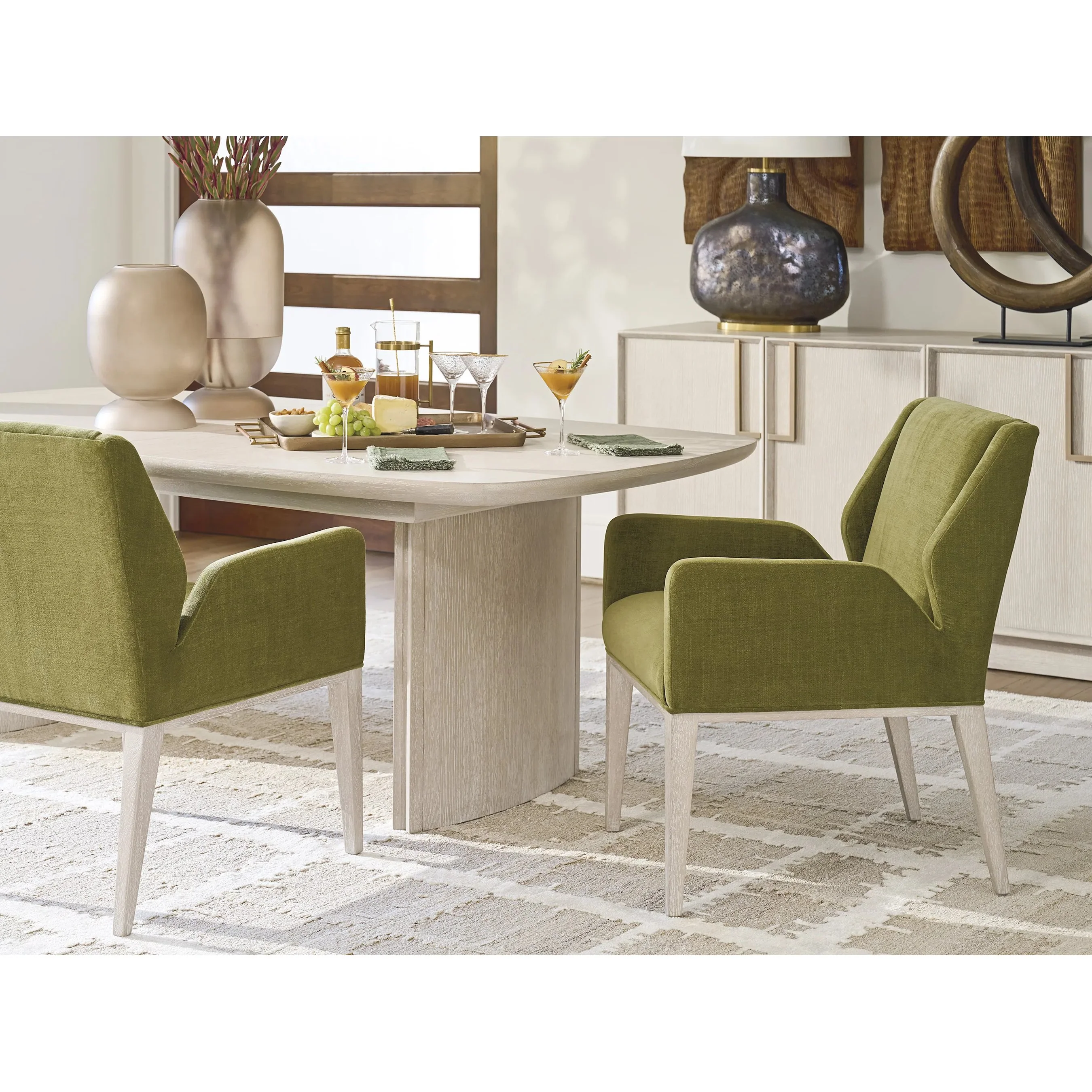 Amador Double Pedestal Dining Table - Image 12