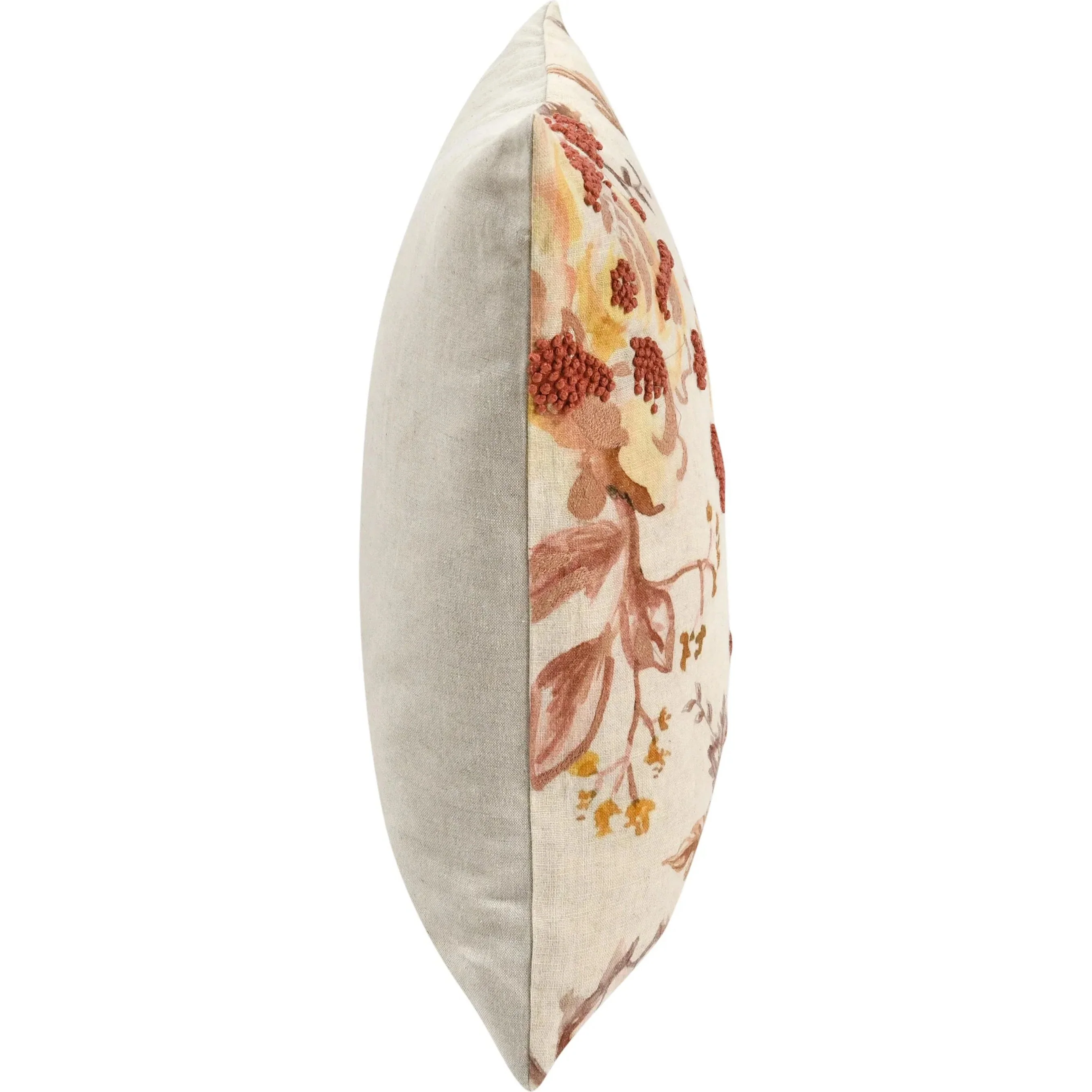 Amra Belgian Linen Throw Pillow - Image 4