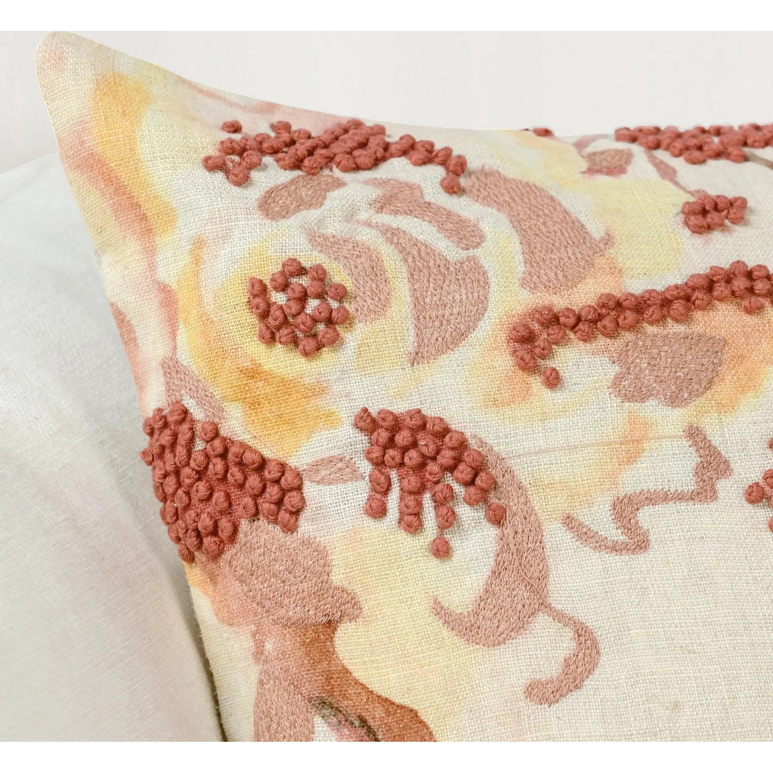 Amra Belgian Linen Throw Pillow - Image 5