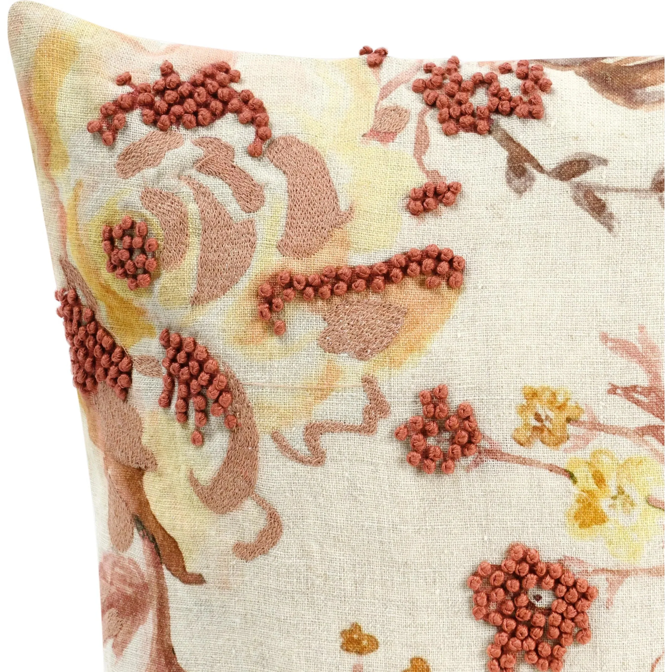 Amra Belgian Linen Throw Pillow - Image 6