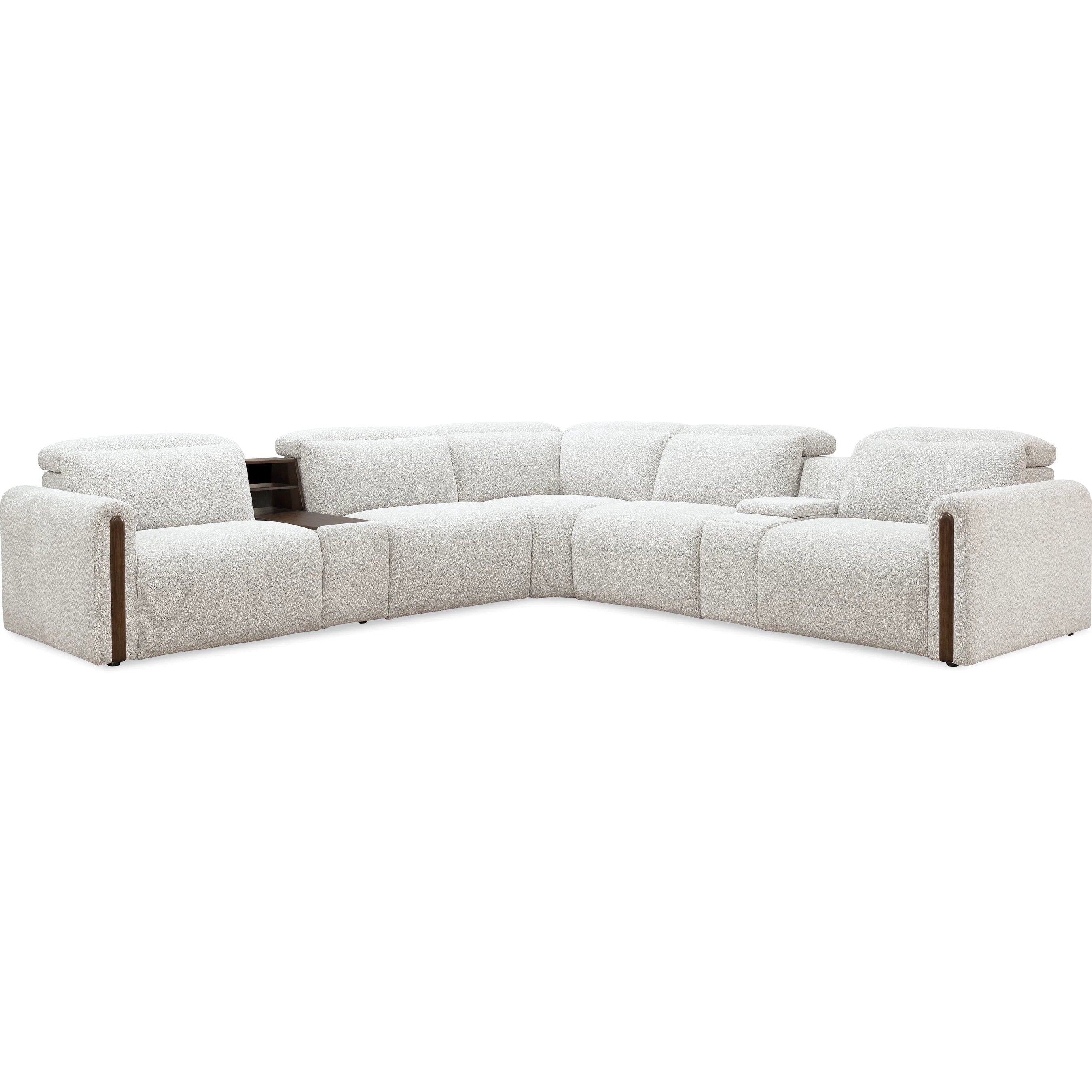 Anaheim Seven-Piece Power Sectional