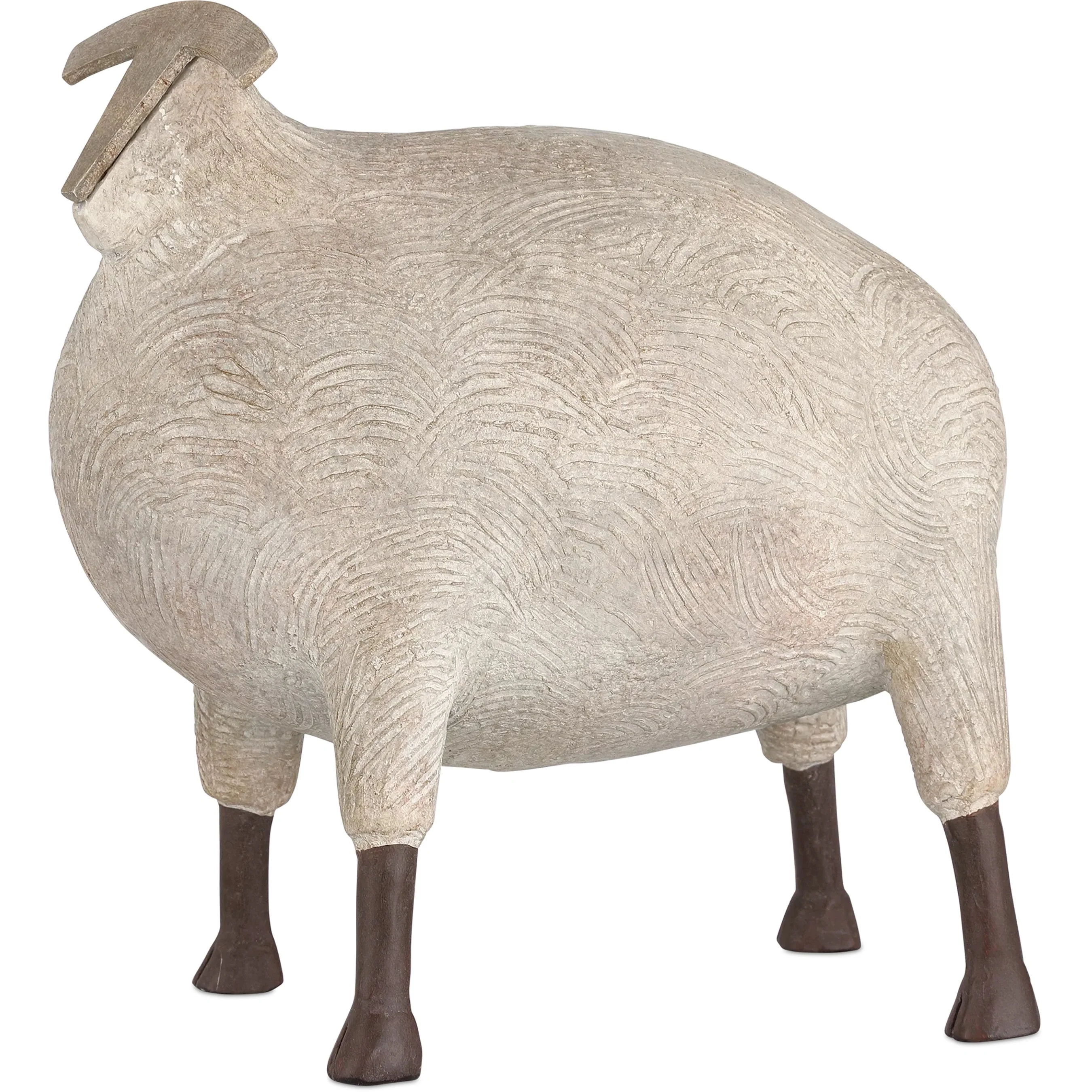 Ancient Ram Sculpture - Image 2