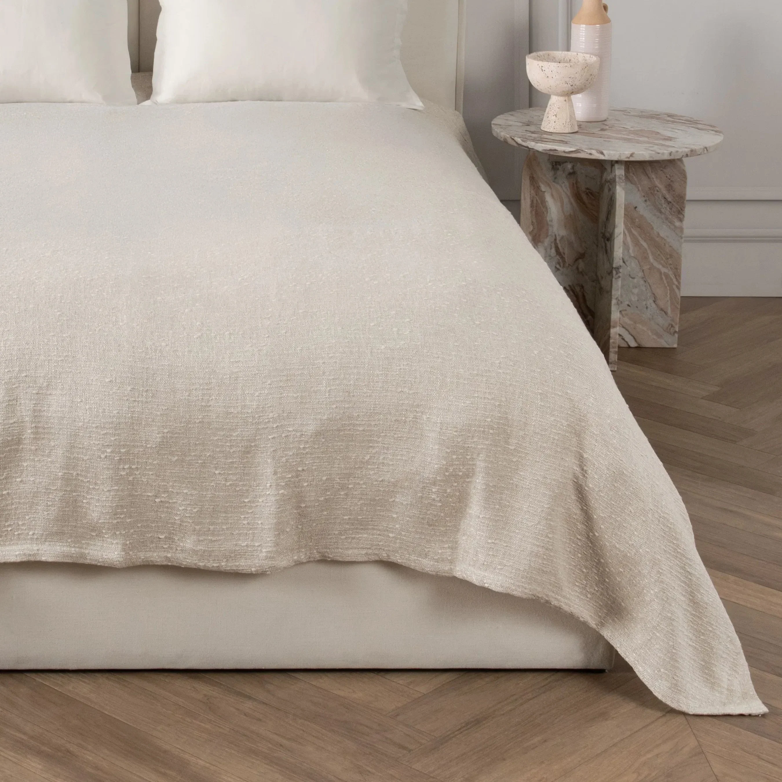 Anion Linen Blend Blanket - Image 5