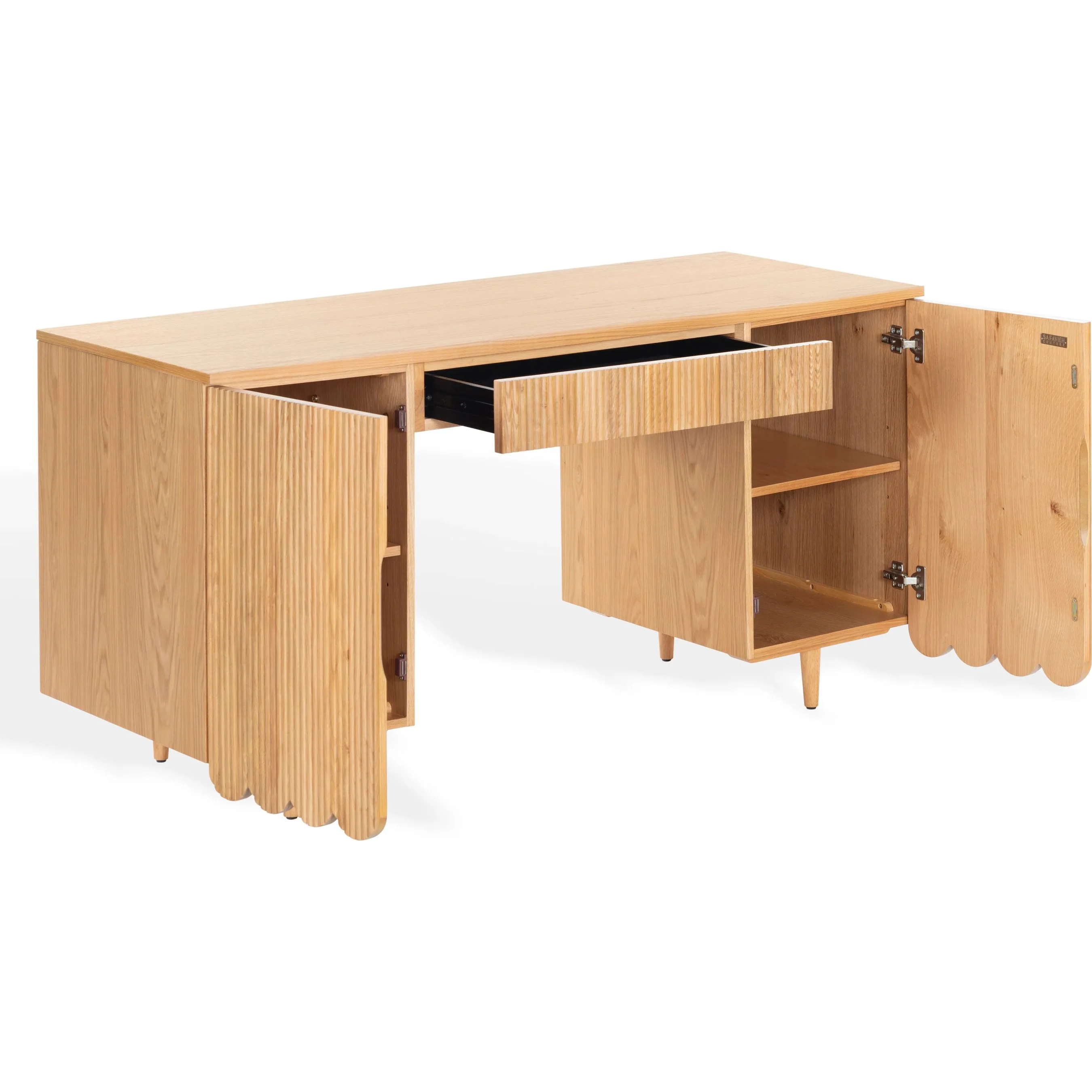 Antelope Fluted Desk - Image 2
