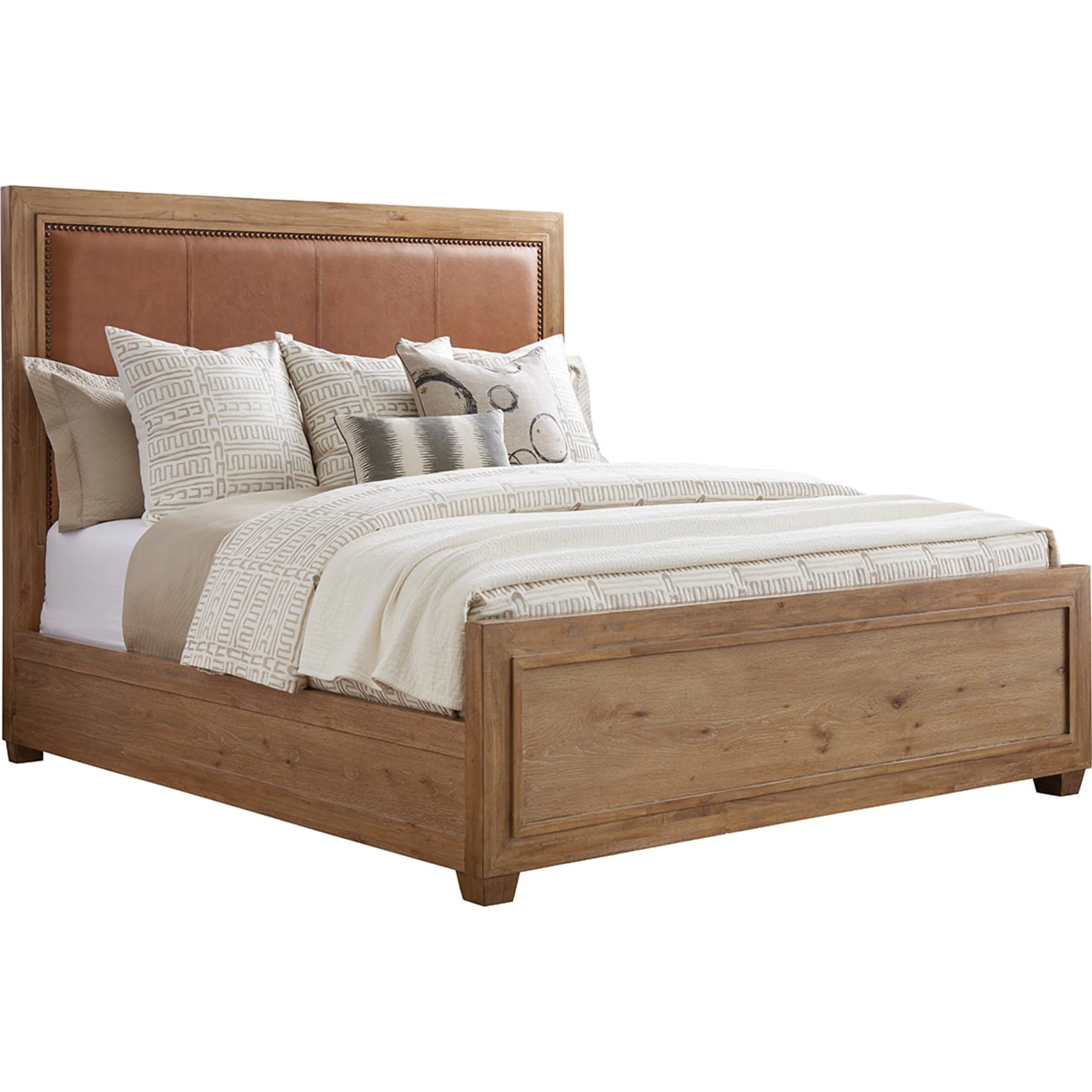 Antilles Upholstered Panel Bed - Image 3