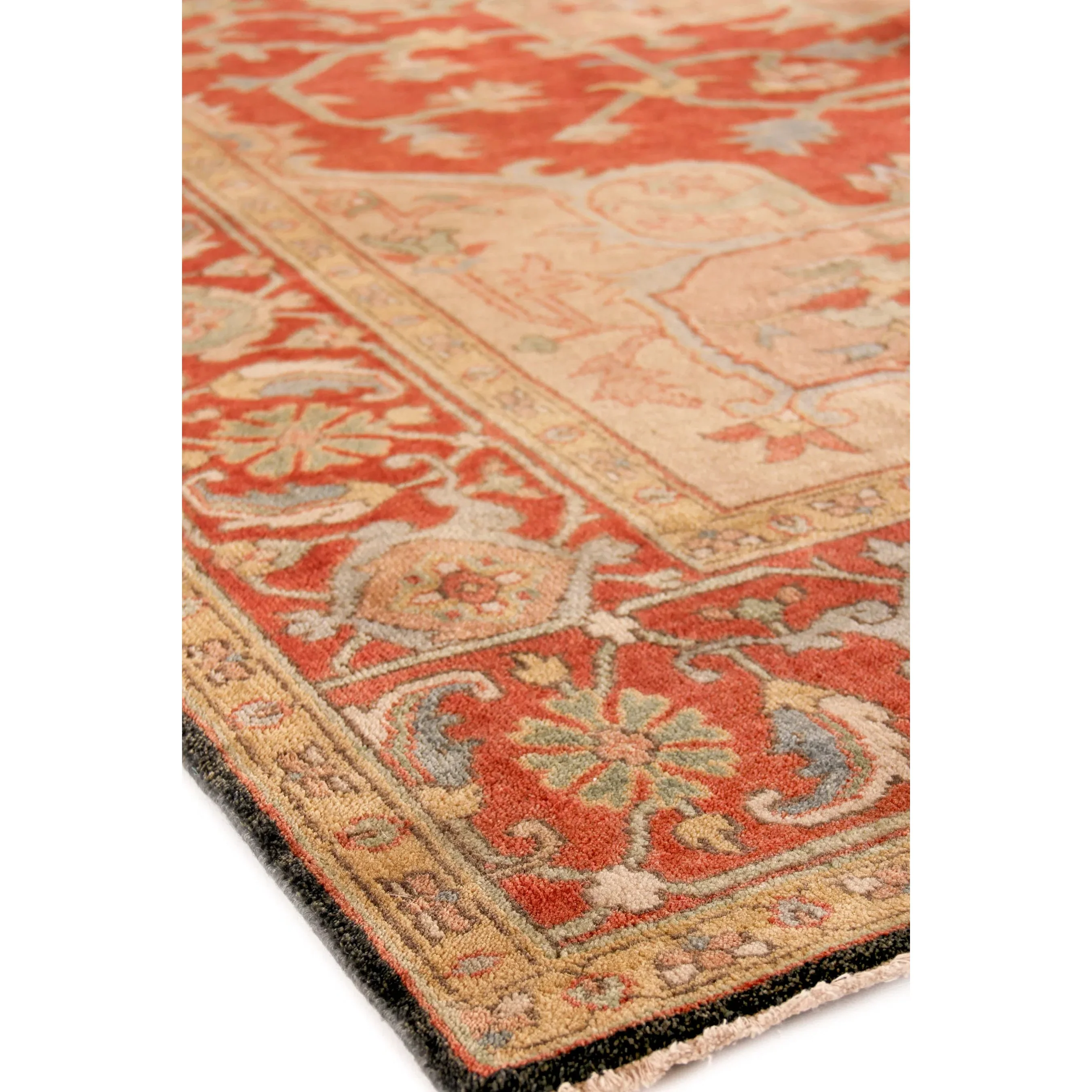 Antique Weave Area Serapi Rug - Image 4
