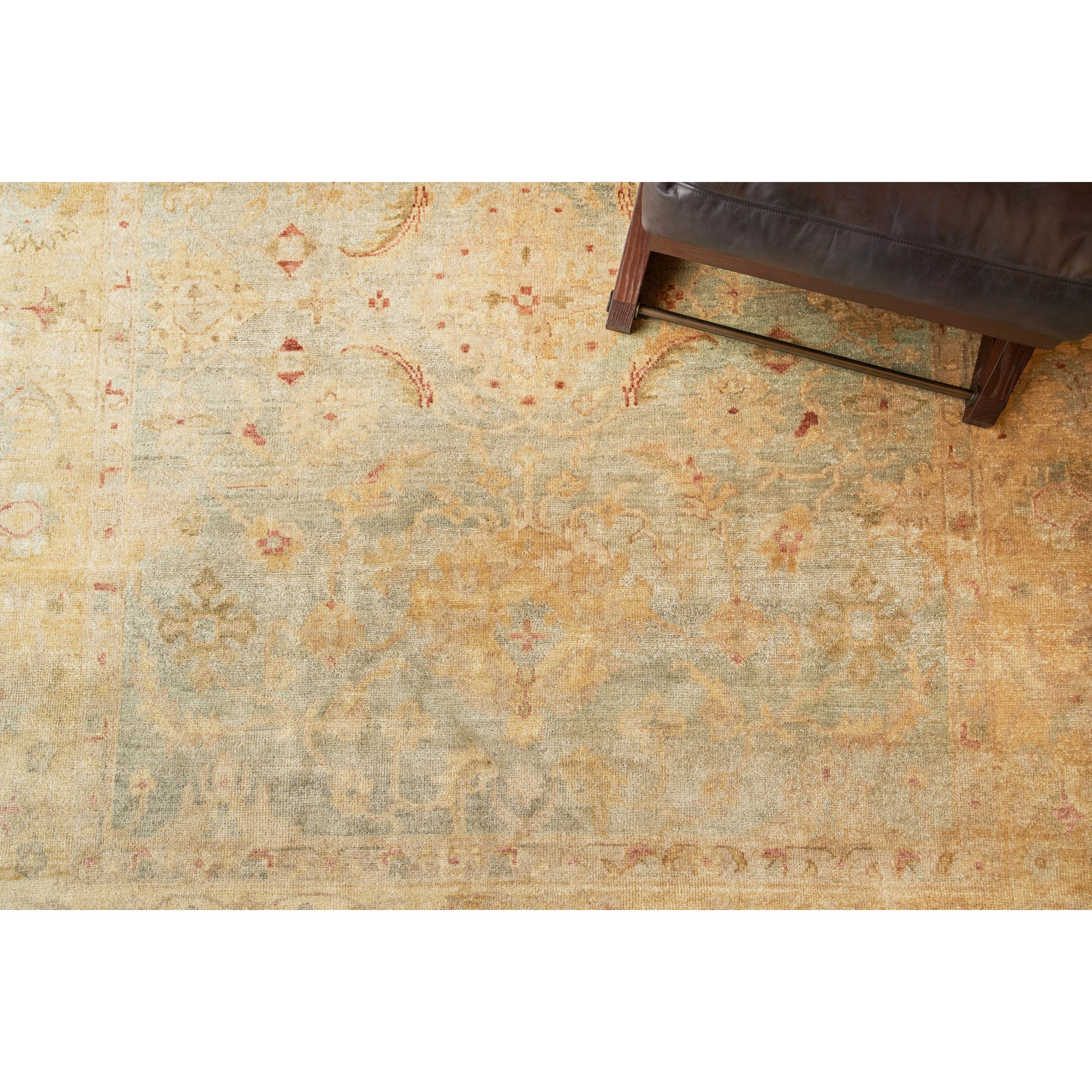 Antique Weave Oushak 3344 Rug - Image 9