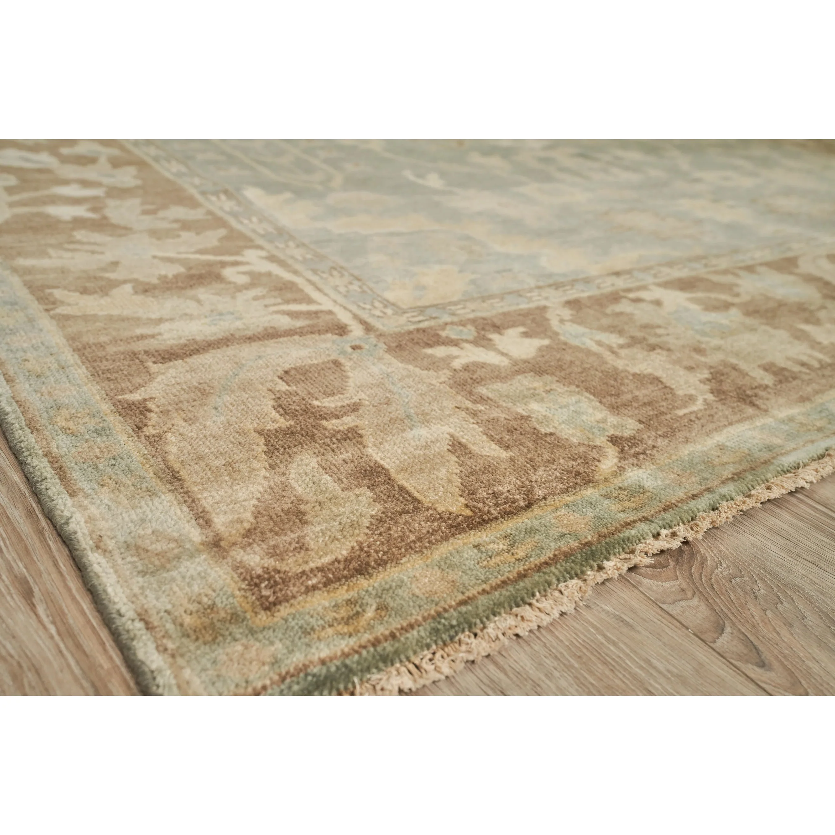 Antique Weave Oushak 3346 Rug - Image 5