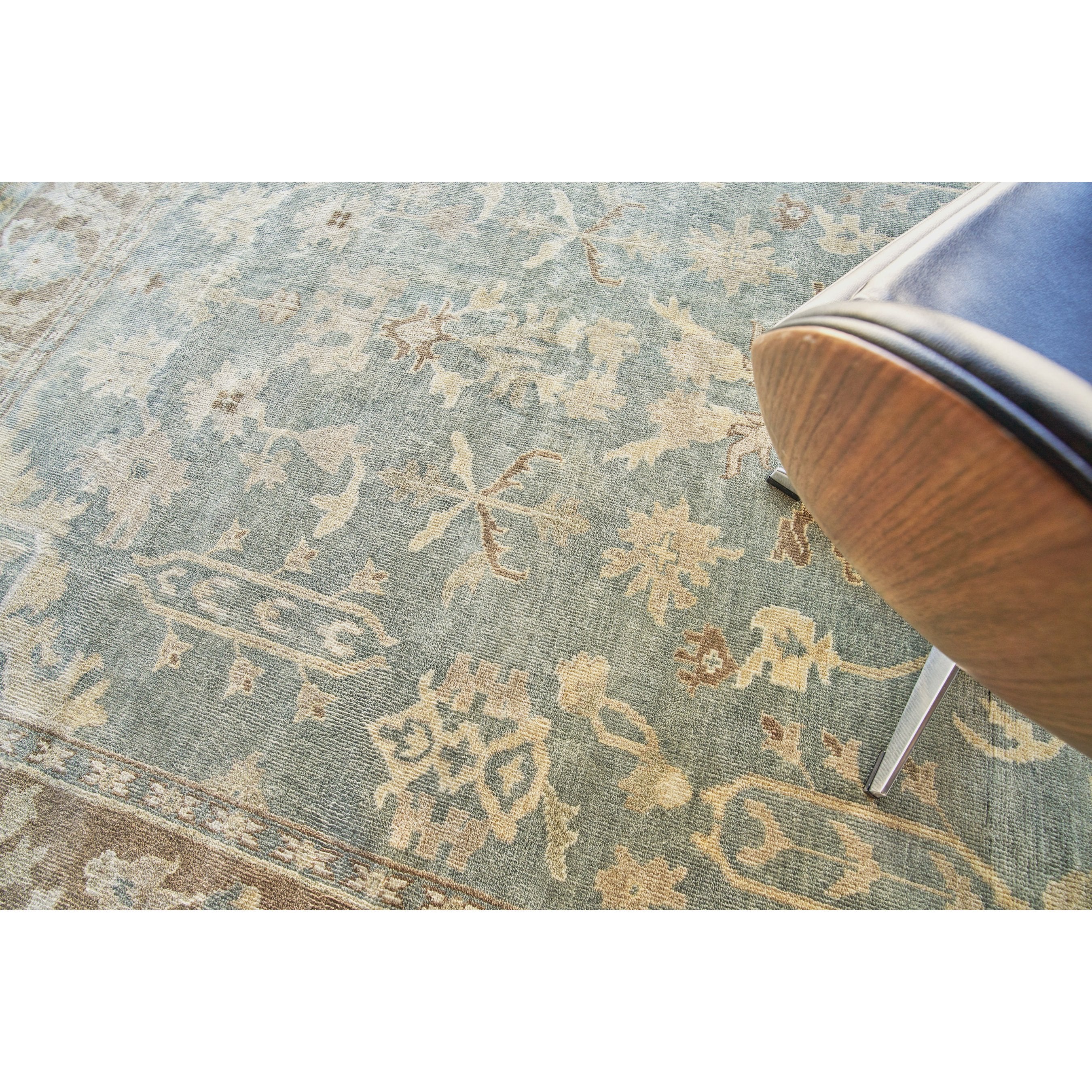 Antique Weave Oushak 3346 Rug - Image 8
