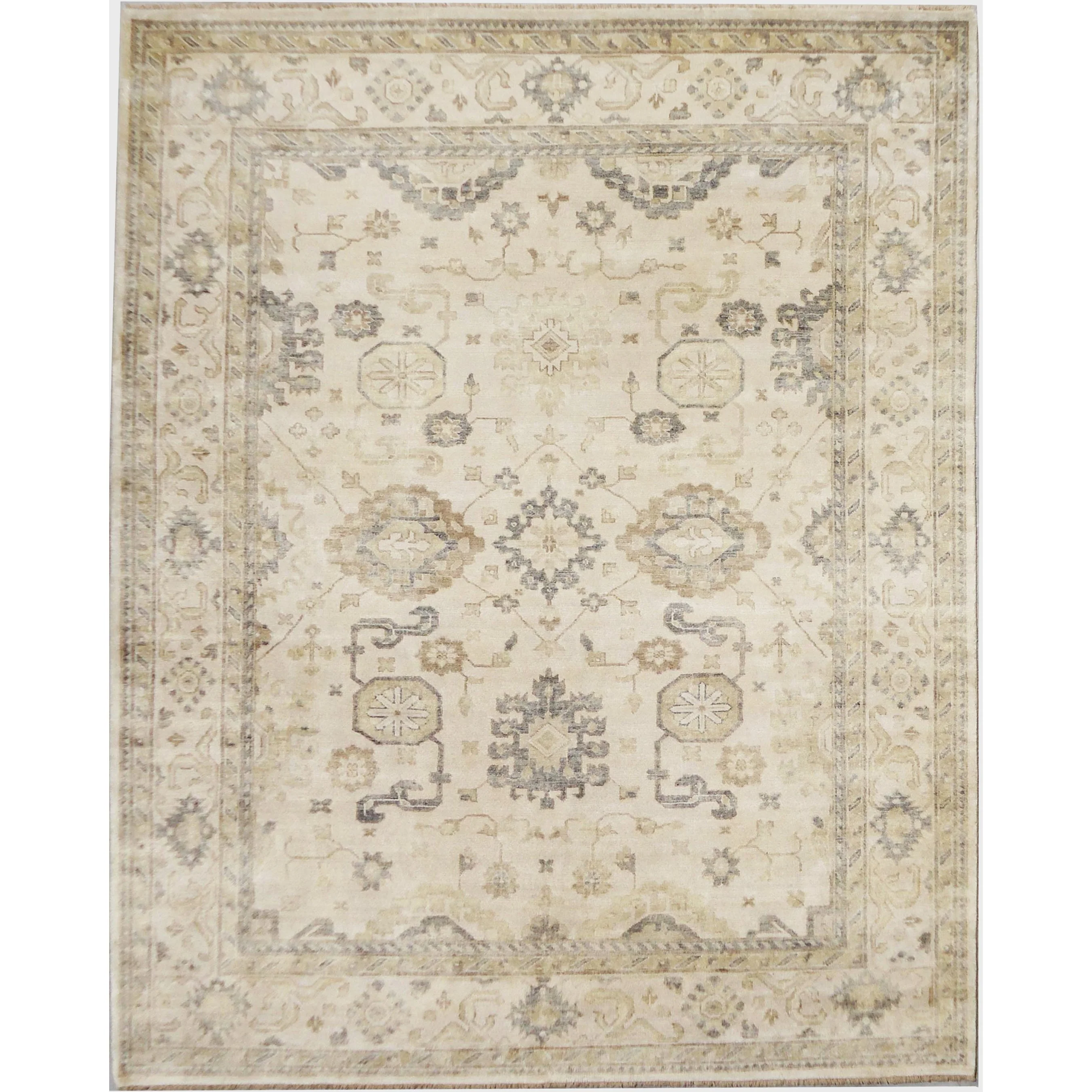 Antique Weave Oushak Rug