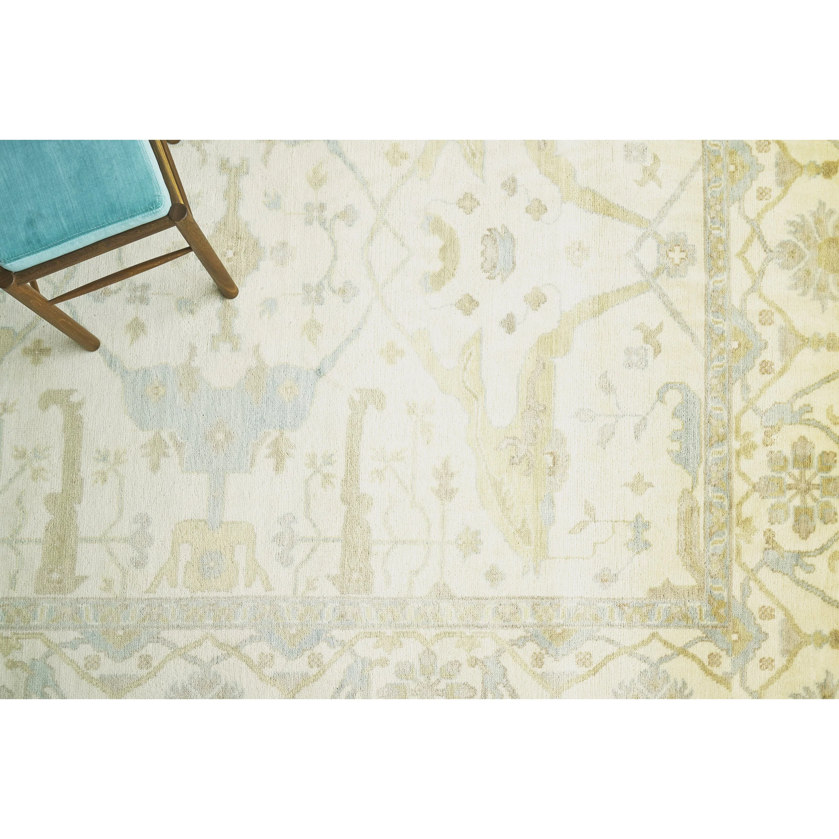 Antique Weave Oushak Rug I - Image 15