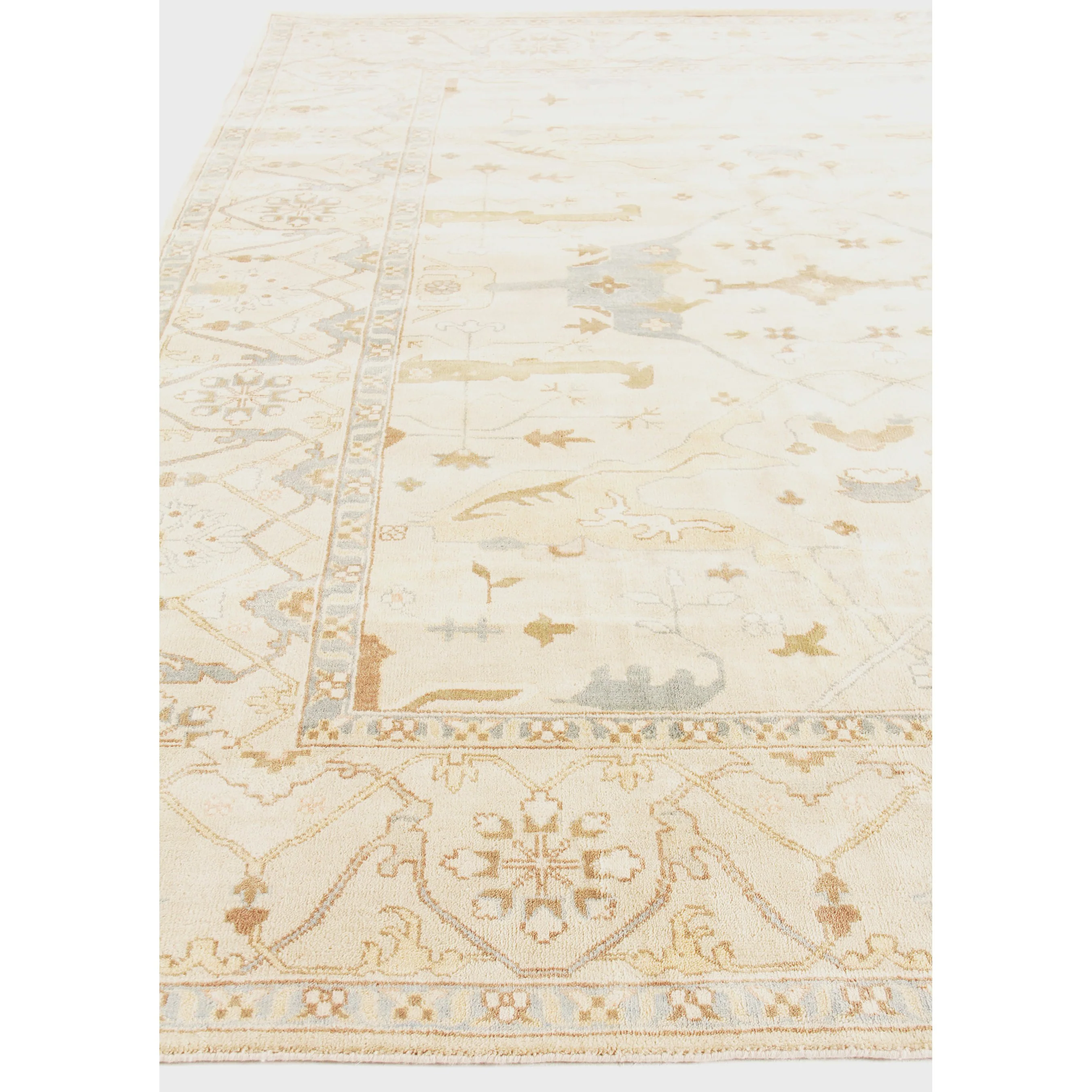 Antique Weave Oushak Rug I - Image 6