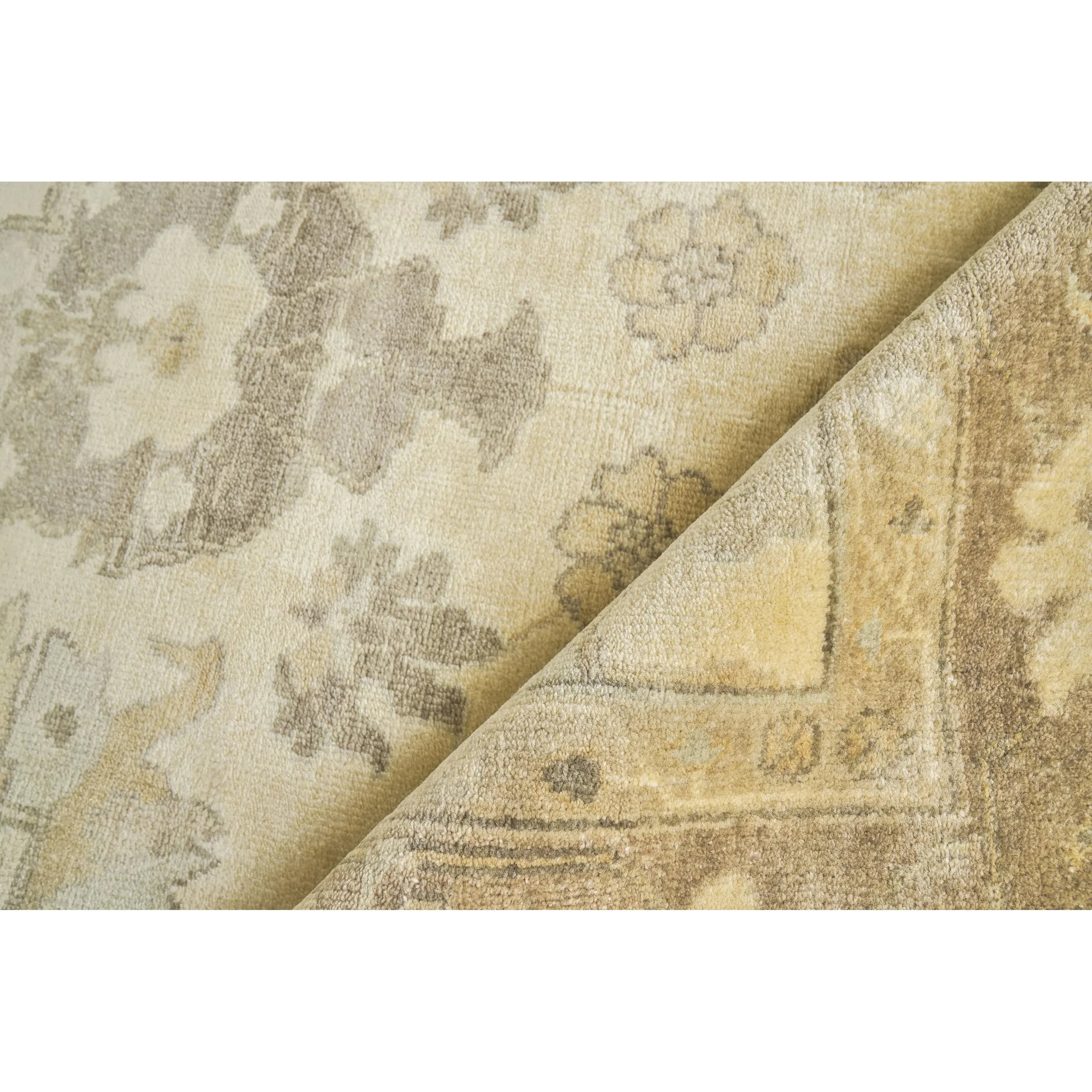 Antique Weave Oushak Rug IV - Image 10